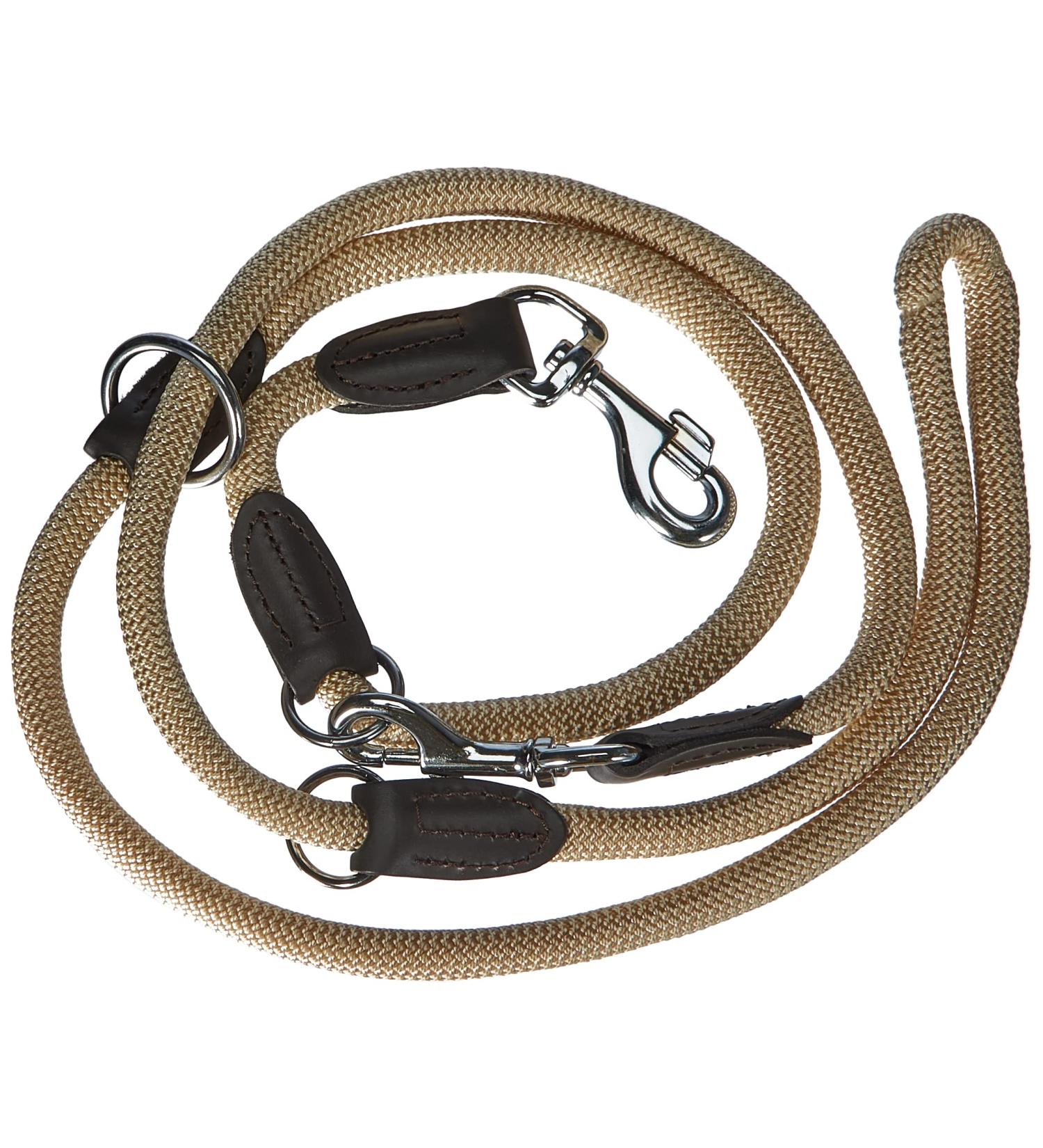 HUNTER Freestyle Adjustable Dog Leash Robust Weatherproof 1.0 x 200 cm Beige | International Shipping Available - Buy Online on GoSupps.com
