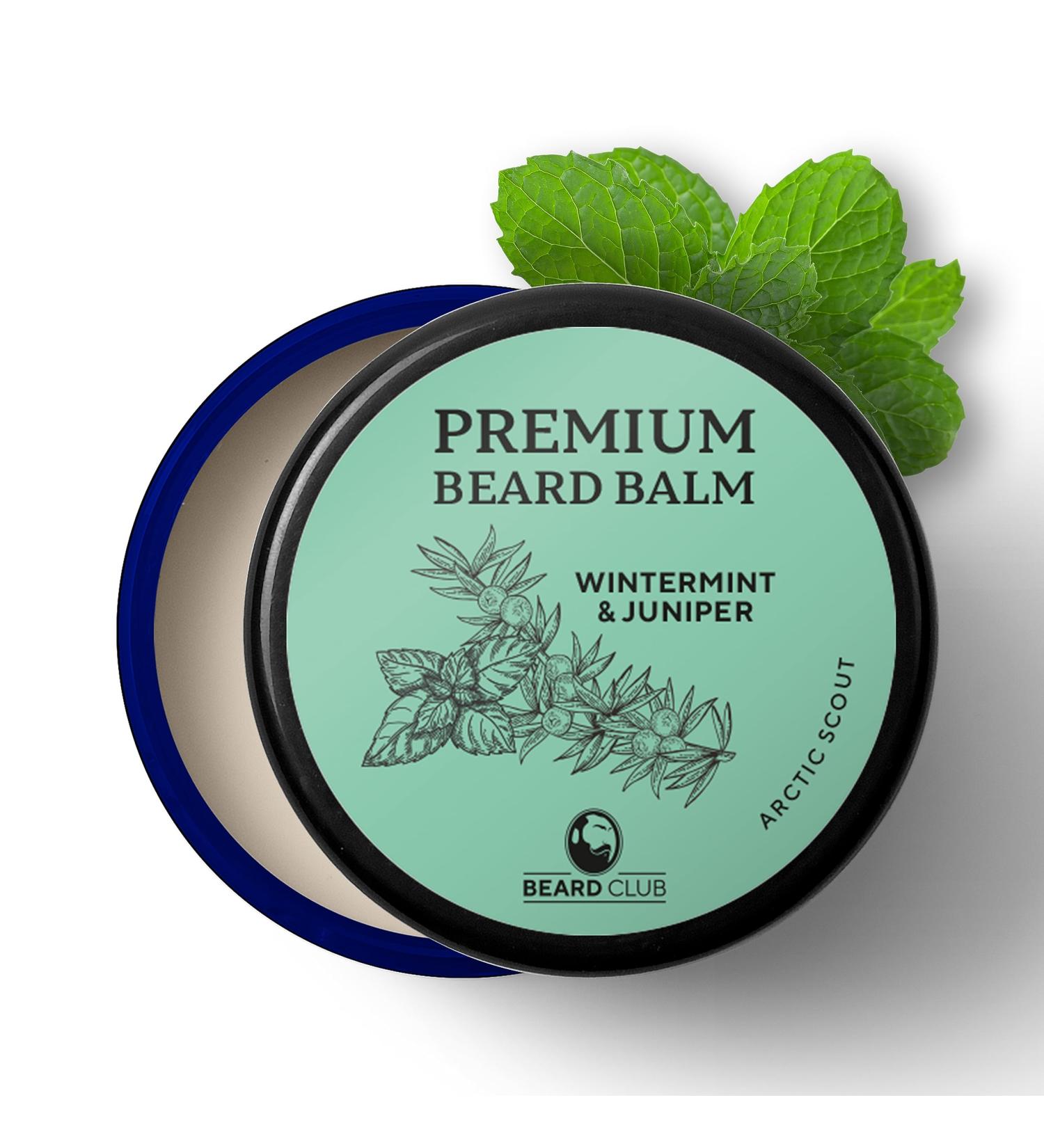 Arctic Scout Beard Balm for Men - Wintermint & Juniper Beard Conditioner - Buy Online on GoSupps.com