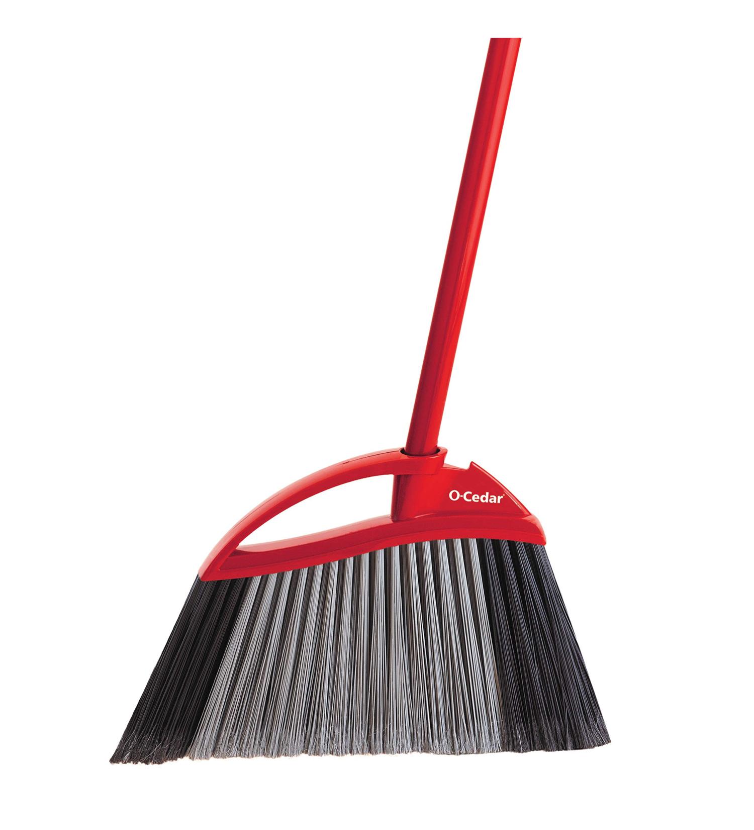 O-Cedar Power Corner Large Angle Broom - Effective Cleaning Tool for Every Corner - 1 Pack - Buy Online on GoSupps.com