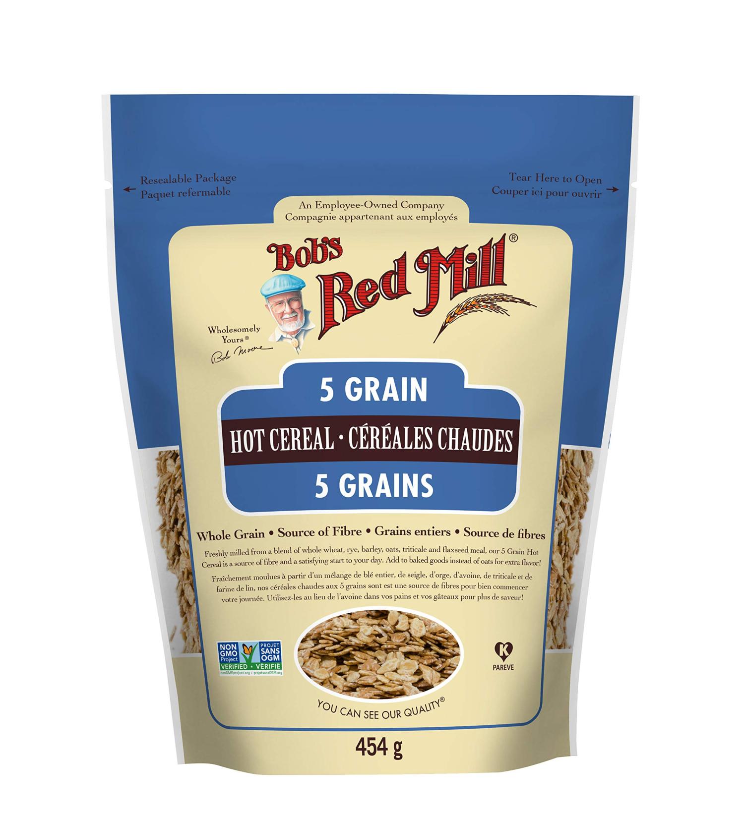 Bob's Red Mill 5 Grain Hot Cereal 454 gram - Buy Online on GoSupps.com