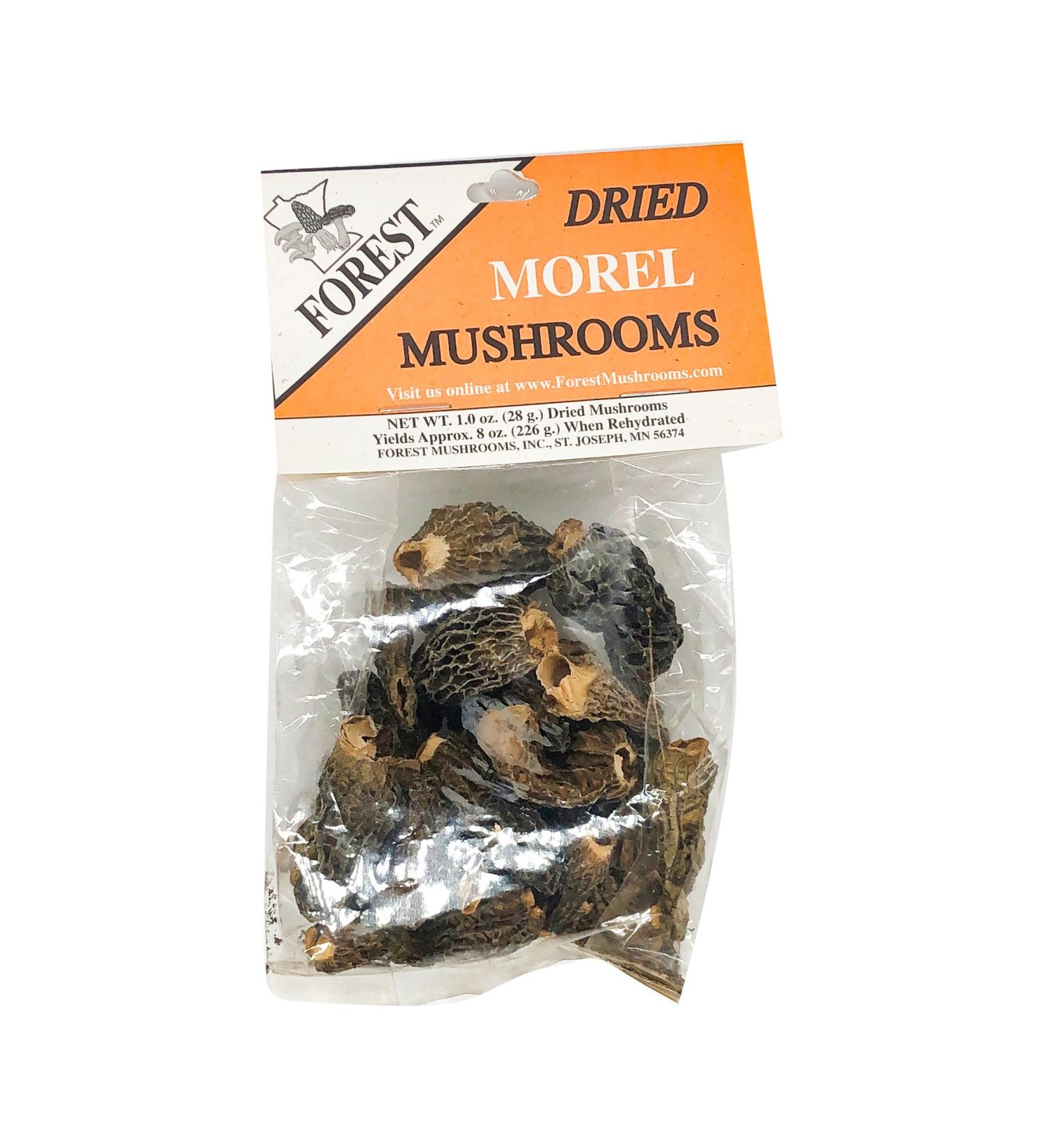 Buy Dried Morel Mushrooms - 1 OZ | Gourmet Forest Mushrooms for Cooking & Baking - International Shipping Available - Buy Online on GoSupps.com
