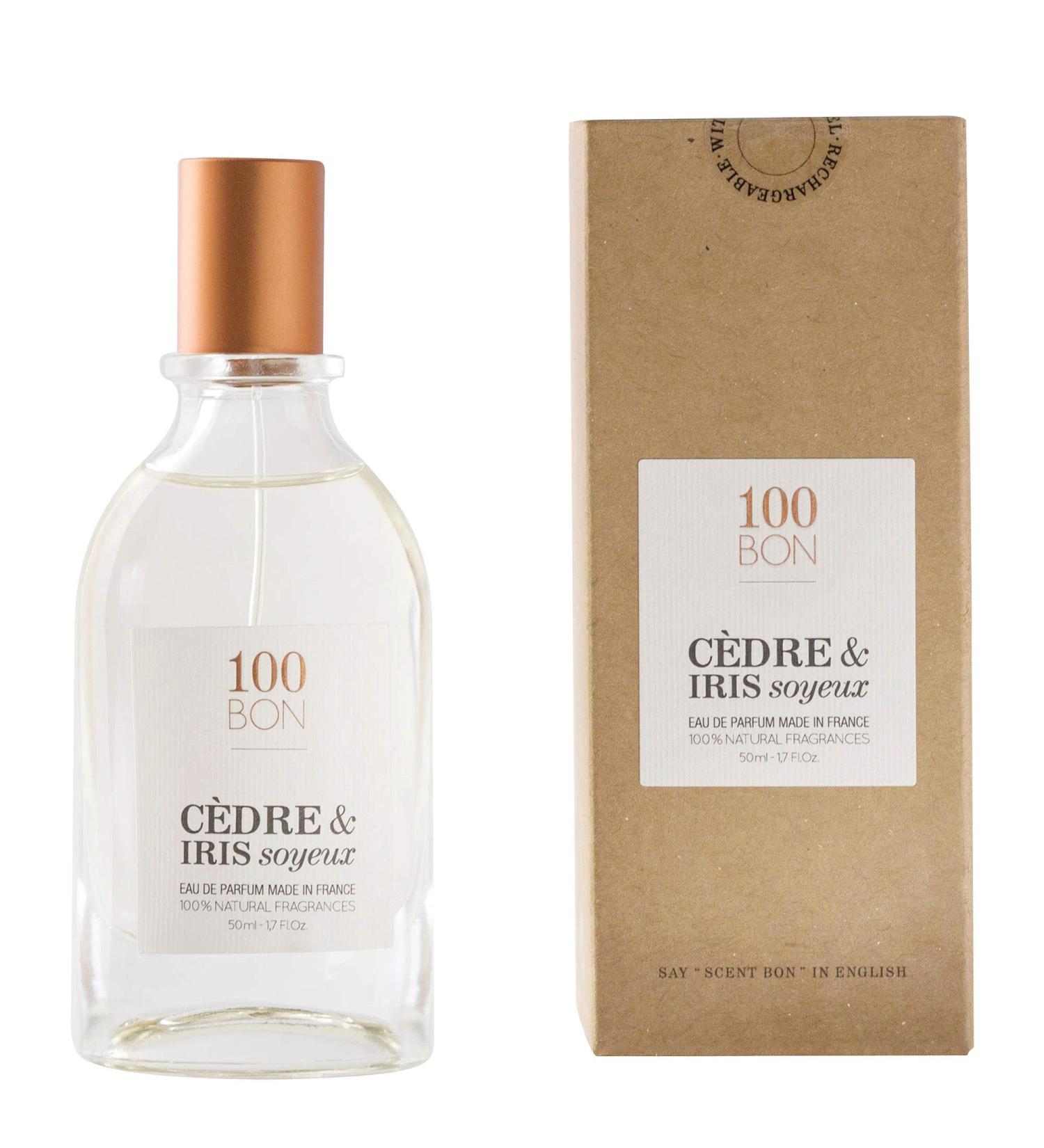 100BON Cedre & Iris Soyeux Silky Iris and Cedar Fragrance for Women or Men Invigorating Organic Fragrance with Sweet Woody & Floral Fragrance - 100% Natural Fragrance Spray 1.7 Fl Oz Fragrance 1.7 Fl Oz (Pack of 1) - Buy Online on GoSupps.com