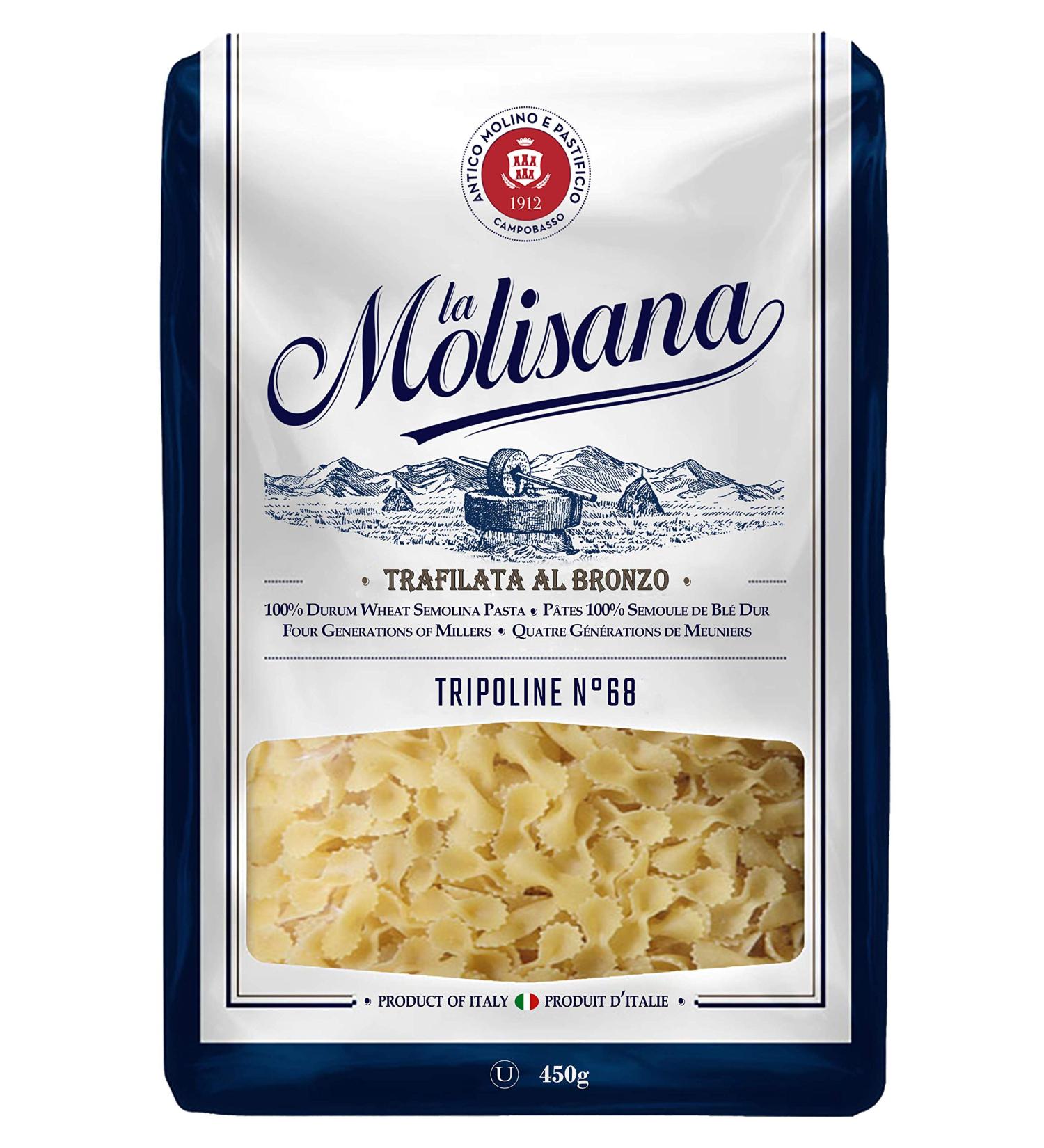 La Molisana Tripoline N.68 450g - Buy Online on GoSupps.com