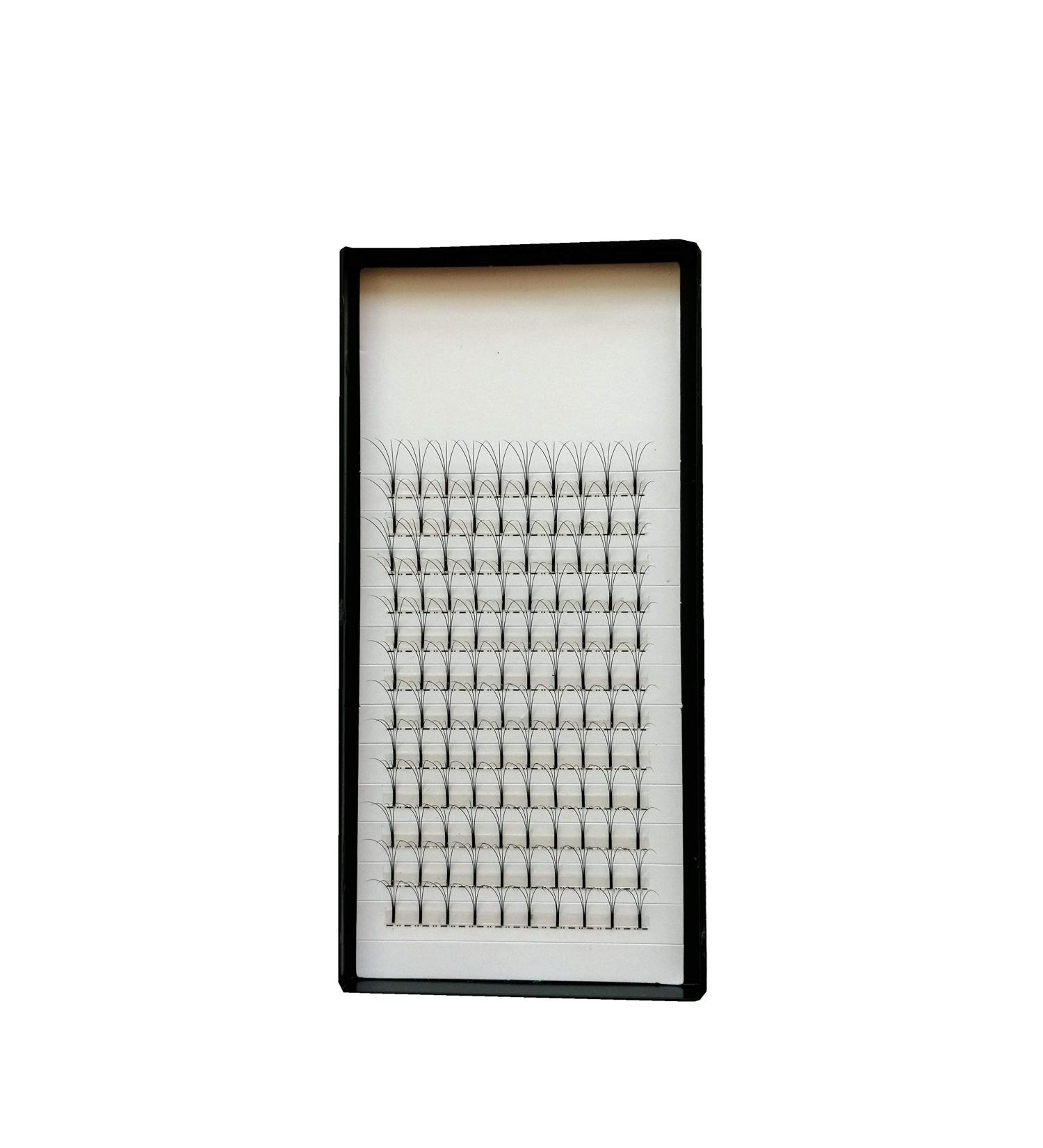 Natural Soft False Eyelash Extensions - 4D Premade Volume Lashes | C Curl & D Curl | 0.10mm Thickness | Lengths 9mm to 15mm | 10mm x 5 Pack - Buy Online on GoSupps.com