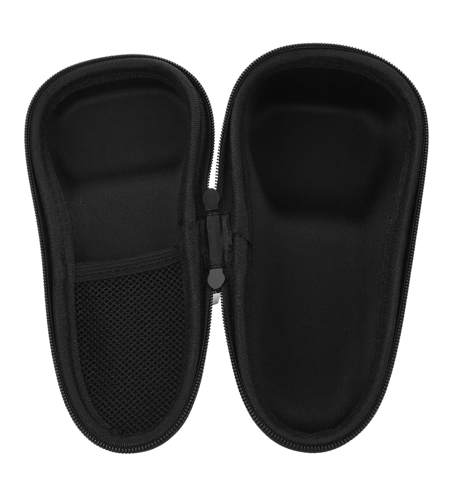 Lurrose Razor Bag - Portable Beard Cutter Organizer for Men's Electric Trimmers | Black Hairdressing Case for Haircuts & Storage - Buy Online on GoSupps.com