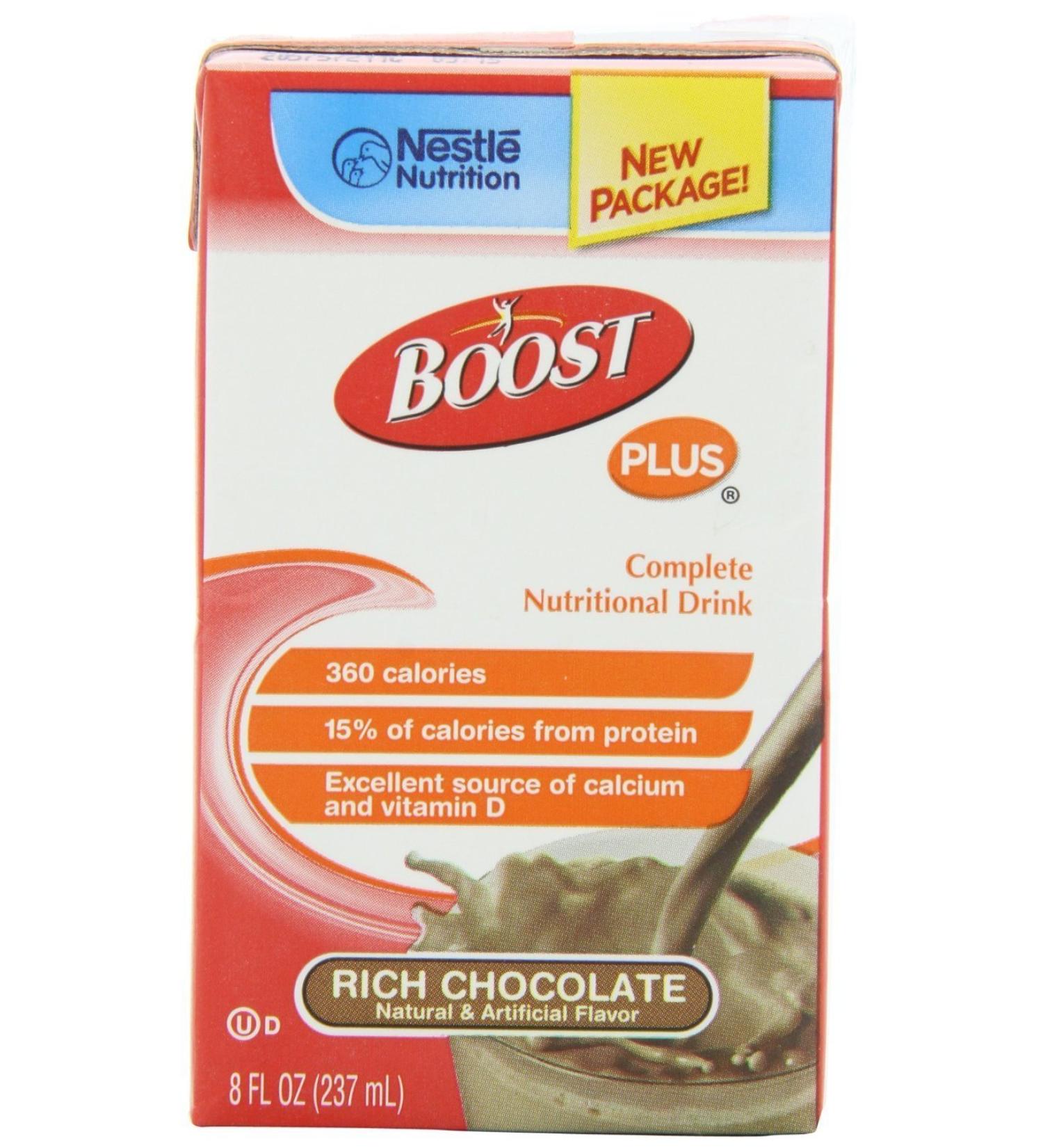Boost High Protein Nutritional Energy Drink 8 oz. Rich Chocolate CS/24
