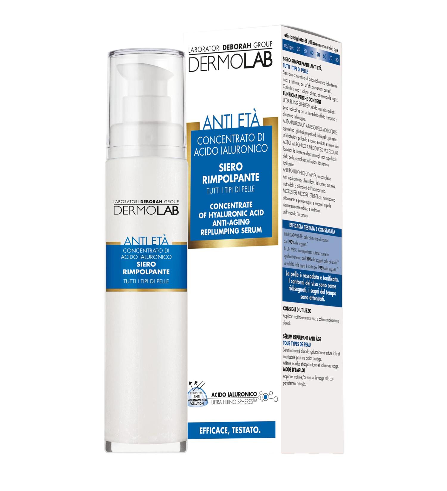 Buy Face Cream Anti-Age Serum Rimpolpante 5722 - 50 ml | Best International Skin Care - Buy Online on GoSupps.com