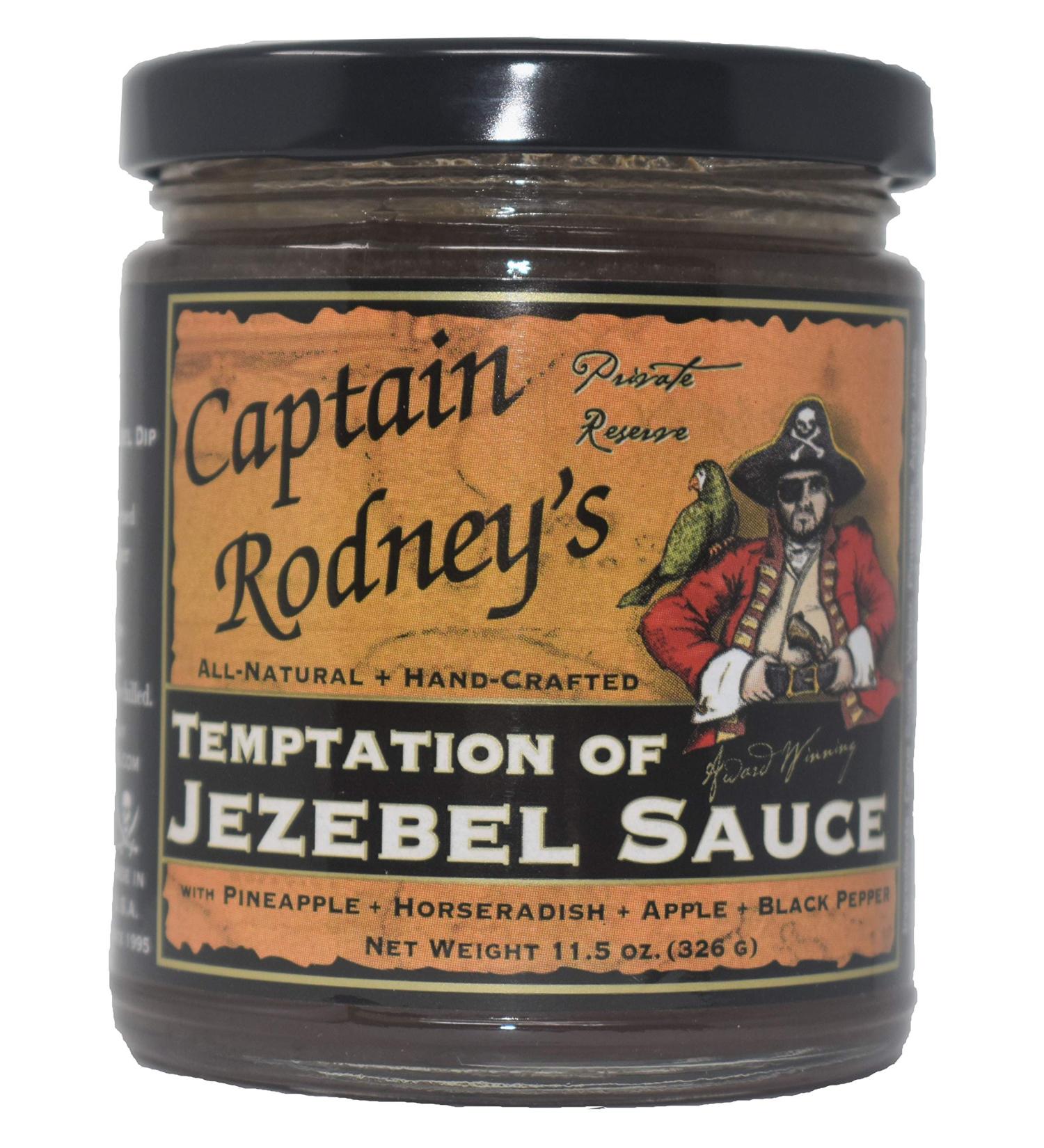 Captain Rodney's Temptation of Jezebel Sauce, 11 Ounce