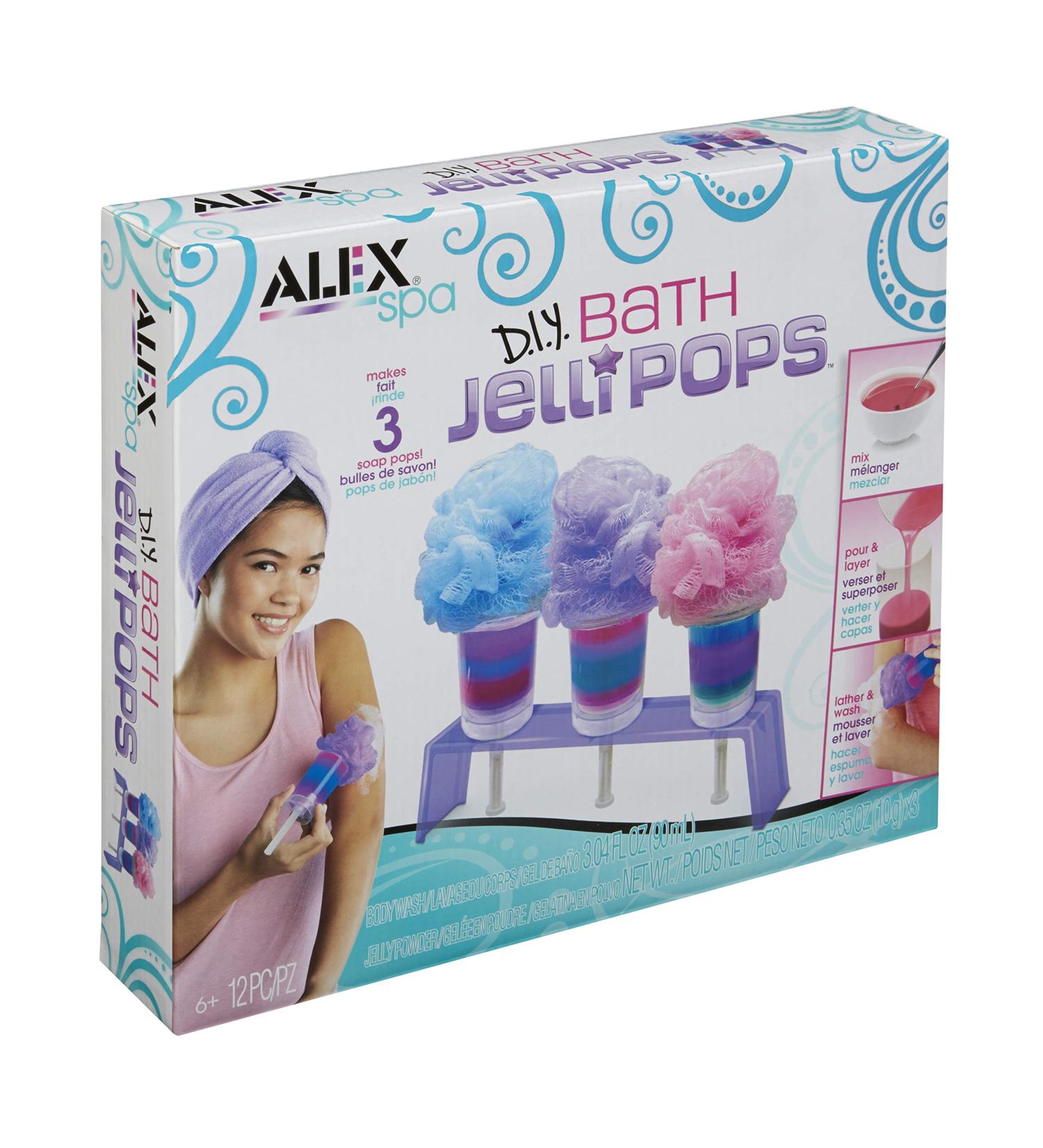 Buy Alex Spa Bath Jellie Pops - Fun Kids Bath Soap Kit for Creative Bath Time | International Shipping Available - Buy Online on GoSupps.com