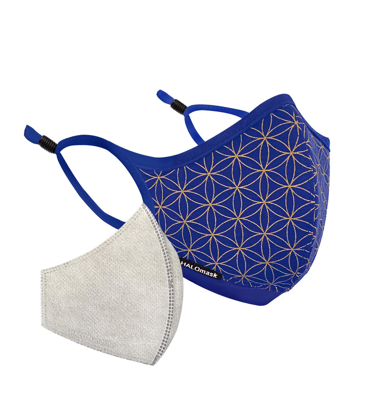 Halo Life Face Mask - Reusable & Washable with Nanofiber Filter | Ultra-Breathable Adjustable Fit for Adults & Kids - 200 Hour Filter Life - Buy Online on GoSupps.com