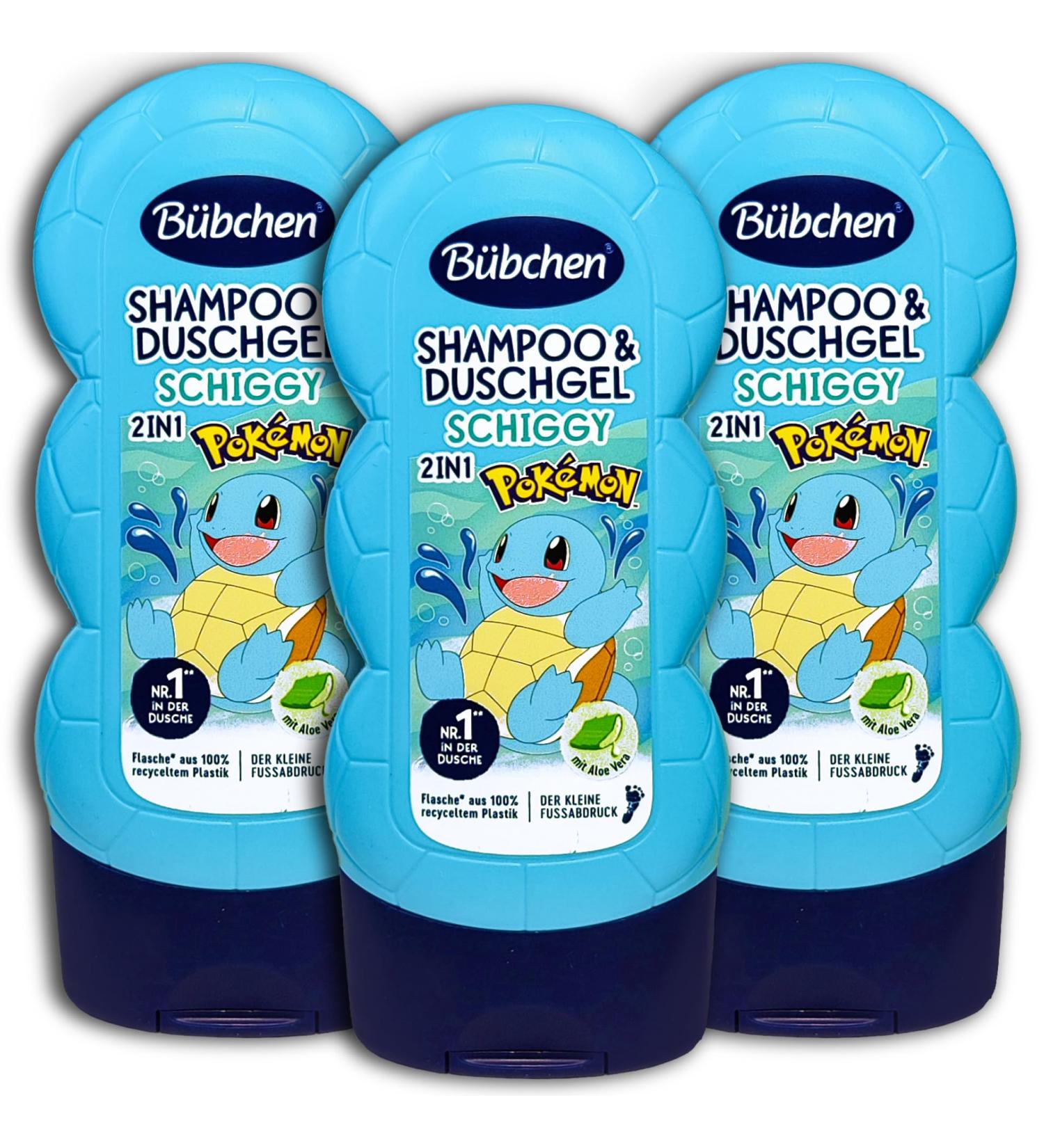 topDeal B bchen Pok mon Set of 3 Schiggy shampoos and shower gels 3 x 230 ml