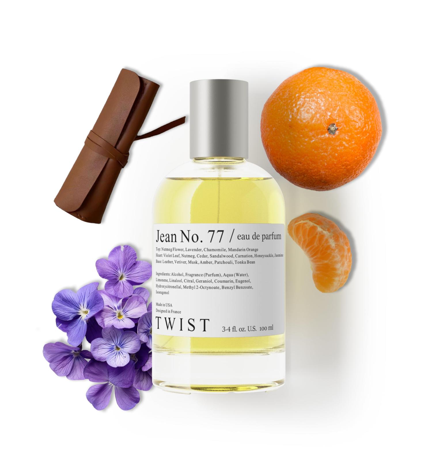 Twist Jean No. 77 - Eau De Parfum Inspired by D. Fahrenheit Long-Lasting Perfume For Men Paraben Free Vegan Clean Ingredients Fragrance - Spray 100 ml | 3.4 fl. oz. Jean No. 77 - Inspired by Fahrenheit 3.4 Fl Oz (Pack of 1) - Buy Online on GoSupps.com
