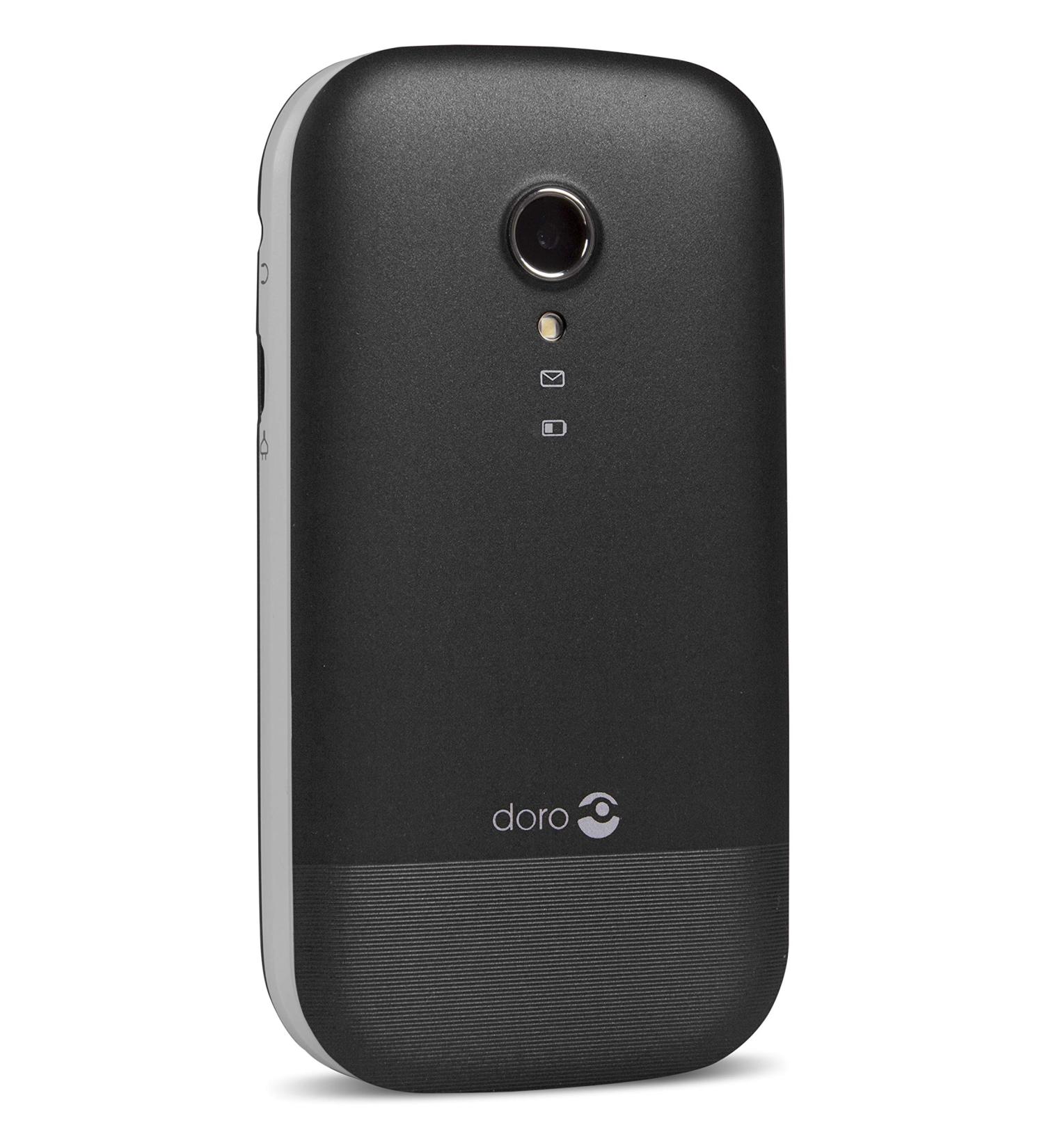 Doro 2404 2G Dual SIM Unlocked Basic Mobile Phone for Seniors | Large Colour Display & Big Buttons | Emergency Button | UK & Irish Version (Black) - Buy Online on GoSupps.com