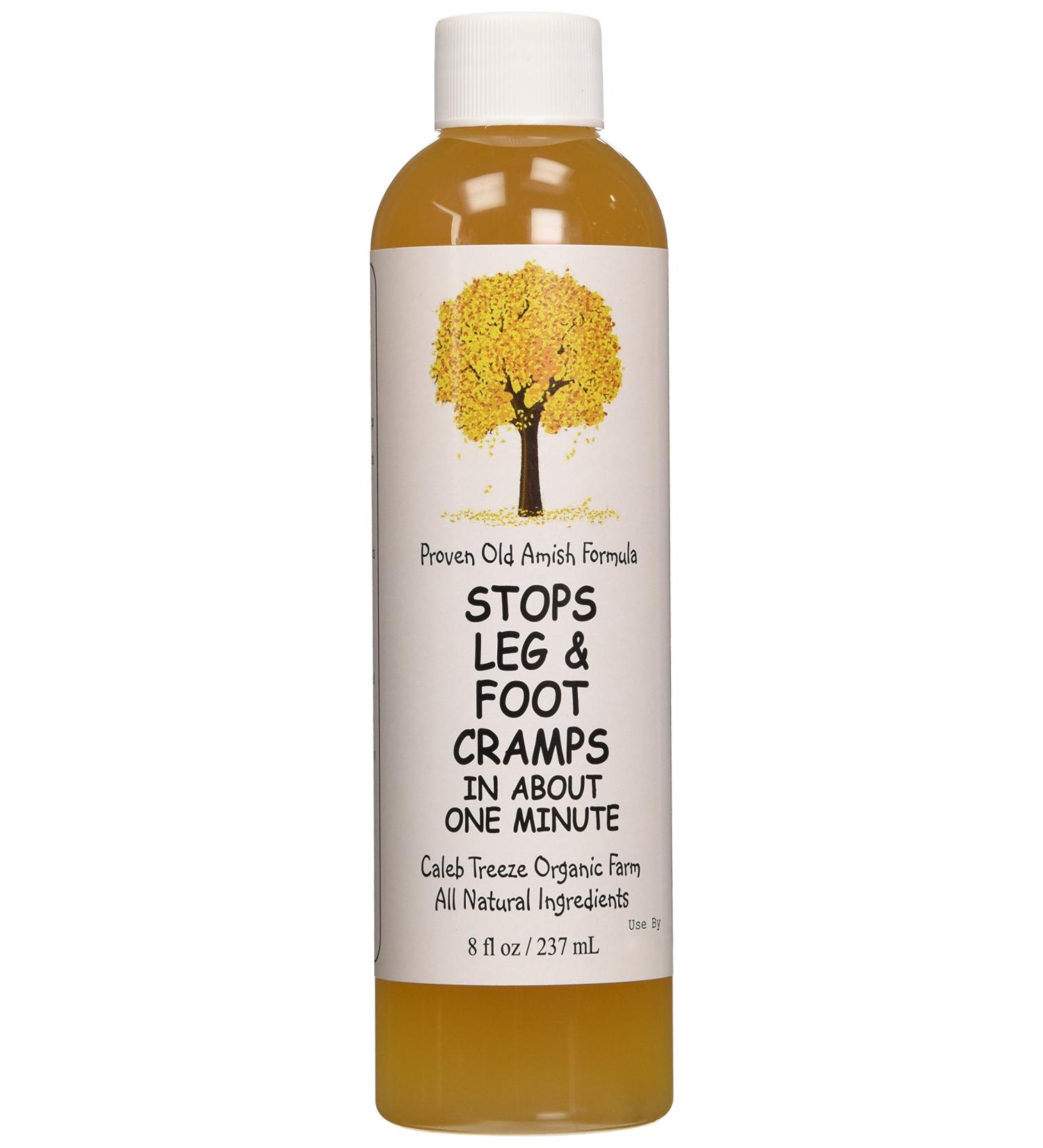 Caleb Treeze Organic Farm Leg & Foot Cramps Relief - 8 fl oz - Buy Online on GoSupps.com