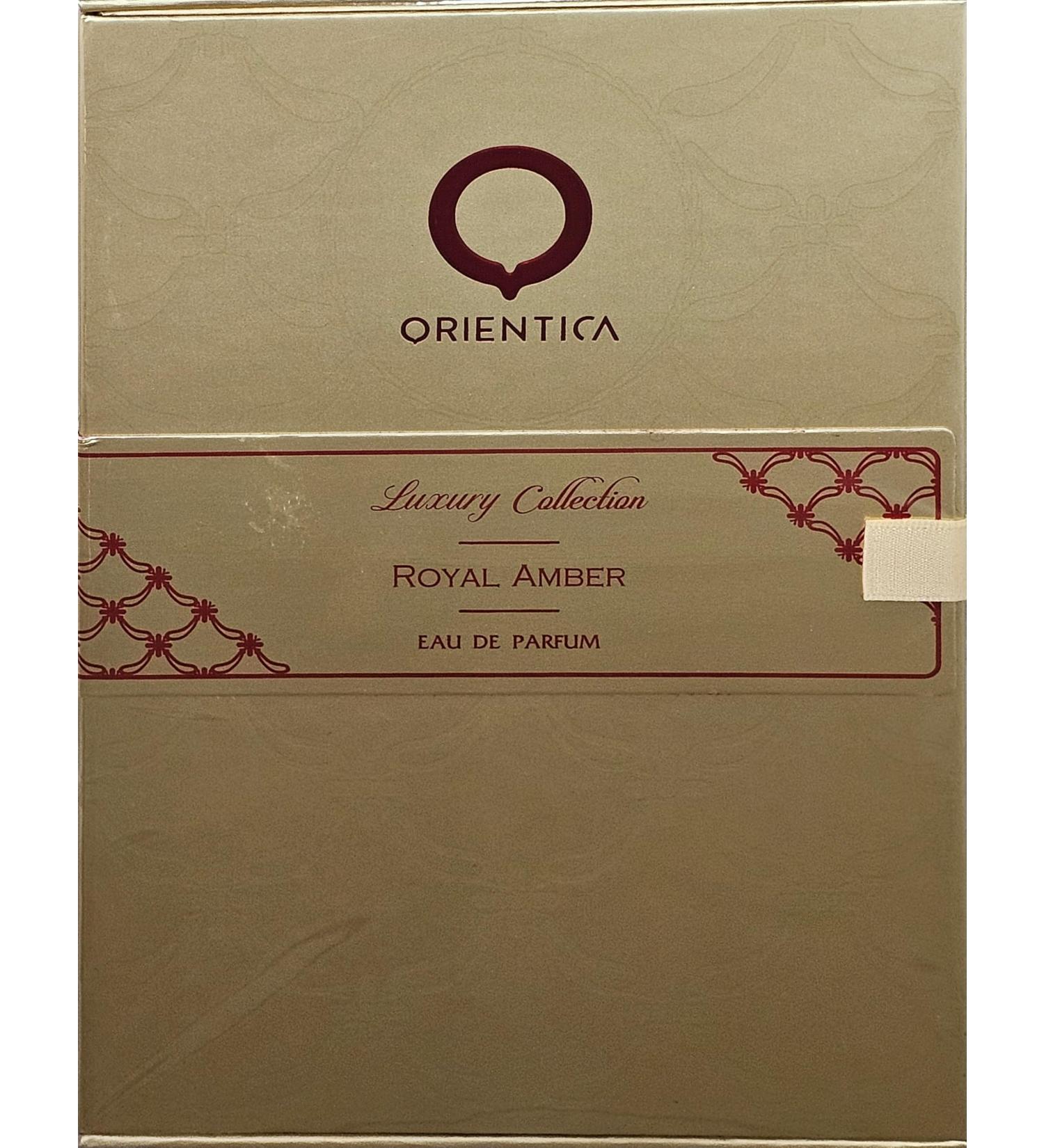 Orientica Luxury Collection Royal Amber for Unisex Eau de Parfum Spray 5.0 Ounce 5 Ounce (Pack of 1) Parfum Spray
