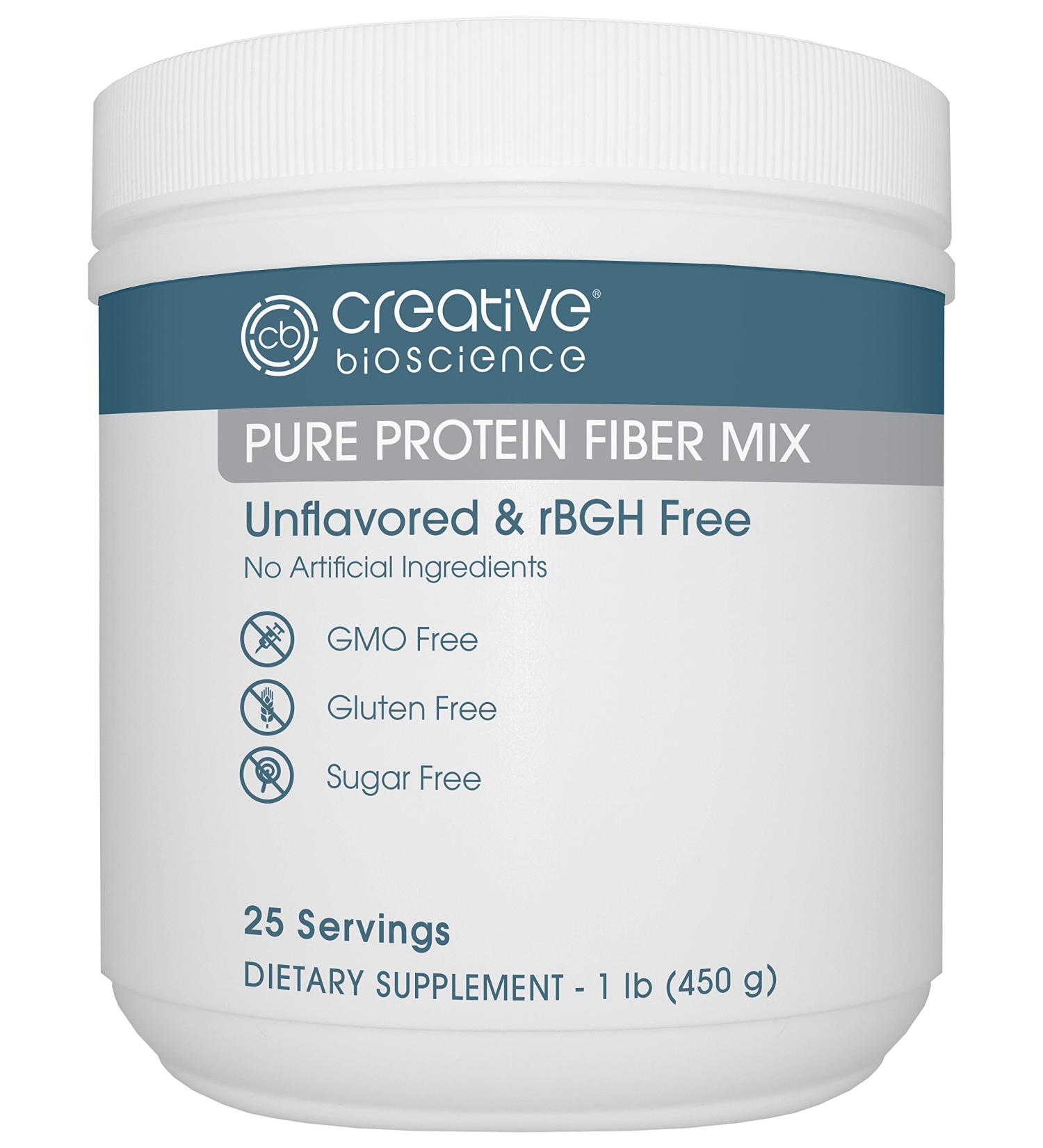 Creative Bioscience Pure Protein Fiber Mix 1 Pound