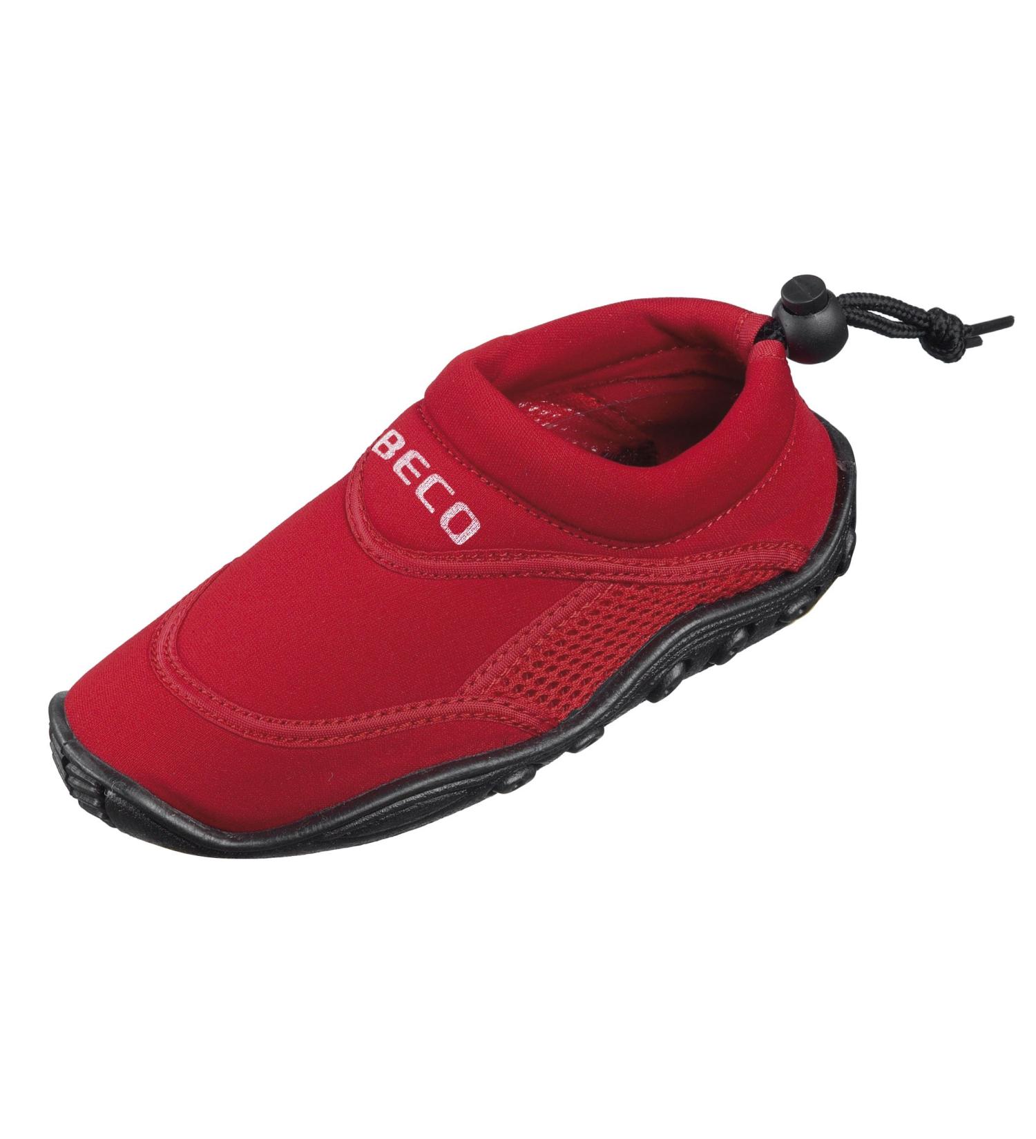 Beco Kids Bathing Shoes Surf Red 25 EU Plain