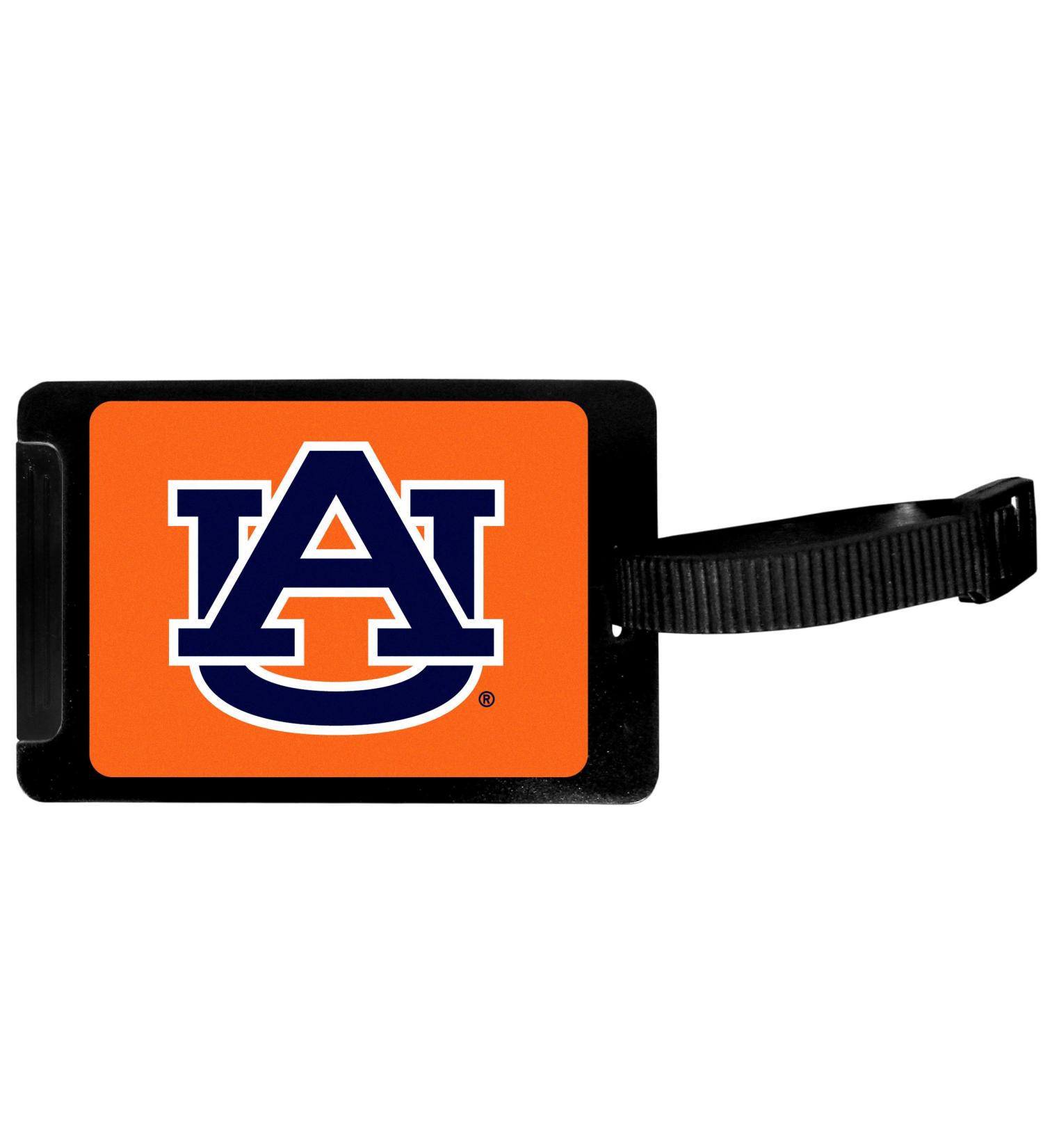 Siskiyou Sports NCAA Auburn Tigers Luggage Tag , Black, 3.25"