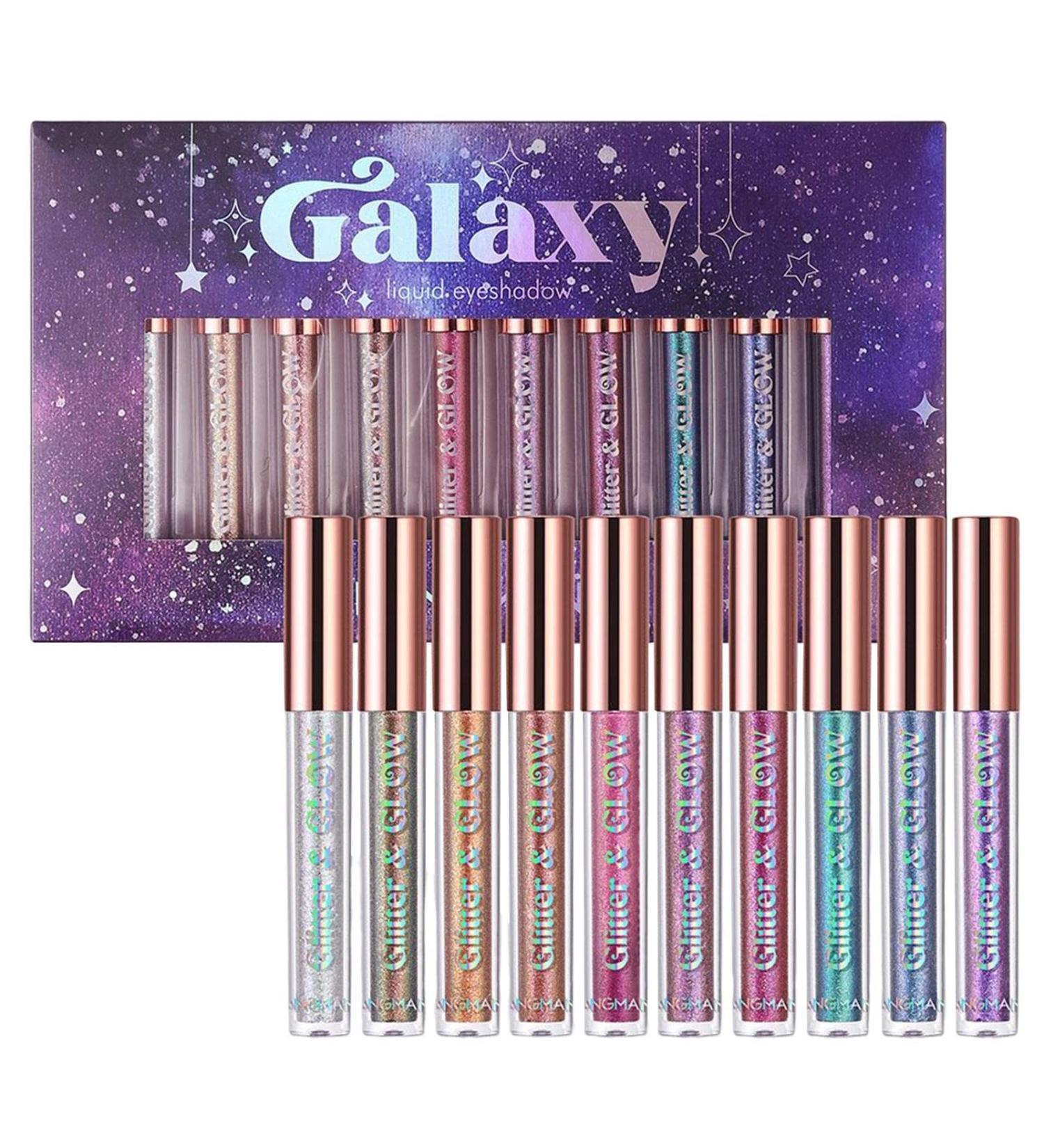 Eye Gloss Eyeshadow - Gel Eyeshadow Set - Liquid High-pigmented and Waterproof Long Lasting Quick-Drying Eyeshadow Holographic Sets Fulenyi - Buy Online on GoSupps.com