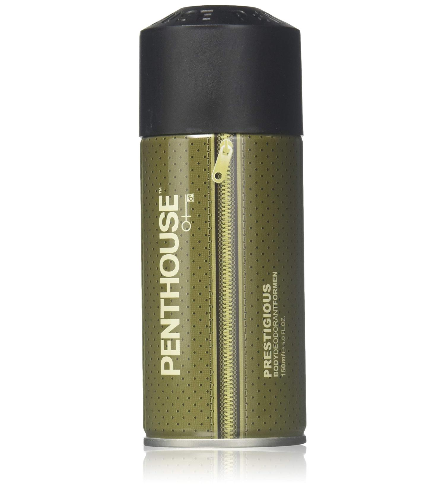 Penthouse Prestigious Deo Body Spray 5.0 oz - Long-lasting Fragrance for Men | International Shipping Available - Buy Online on GoSupps.com