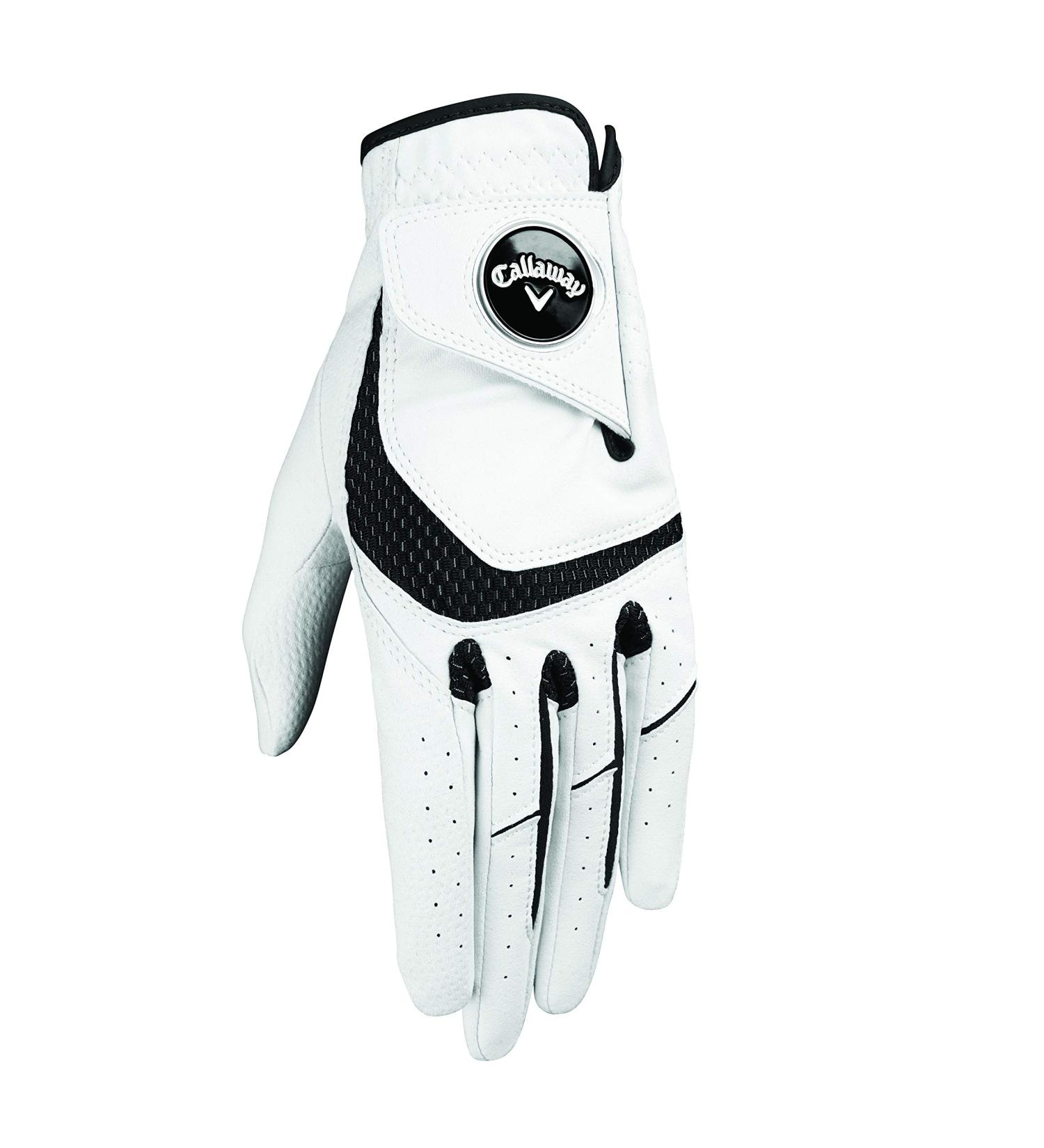 Buy Callaway Golf Syntech Gloves for Women - Premium Quality Ladies Golf Gloves in White - Buy Online on GoSupps.com