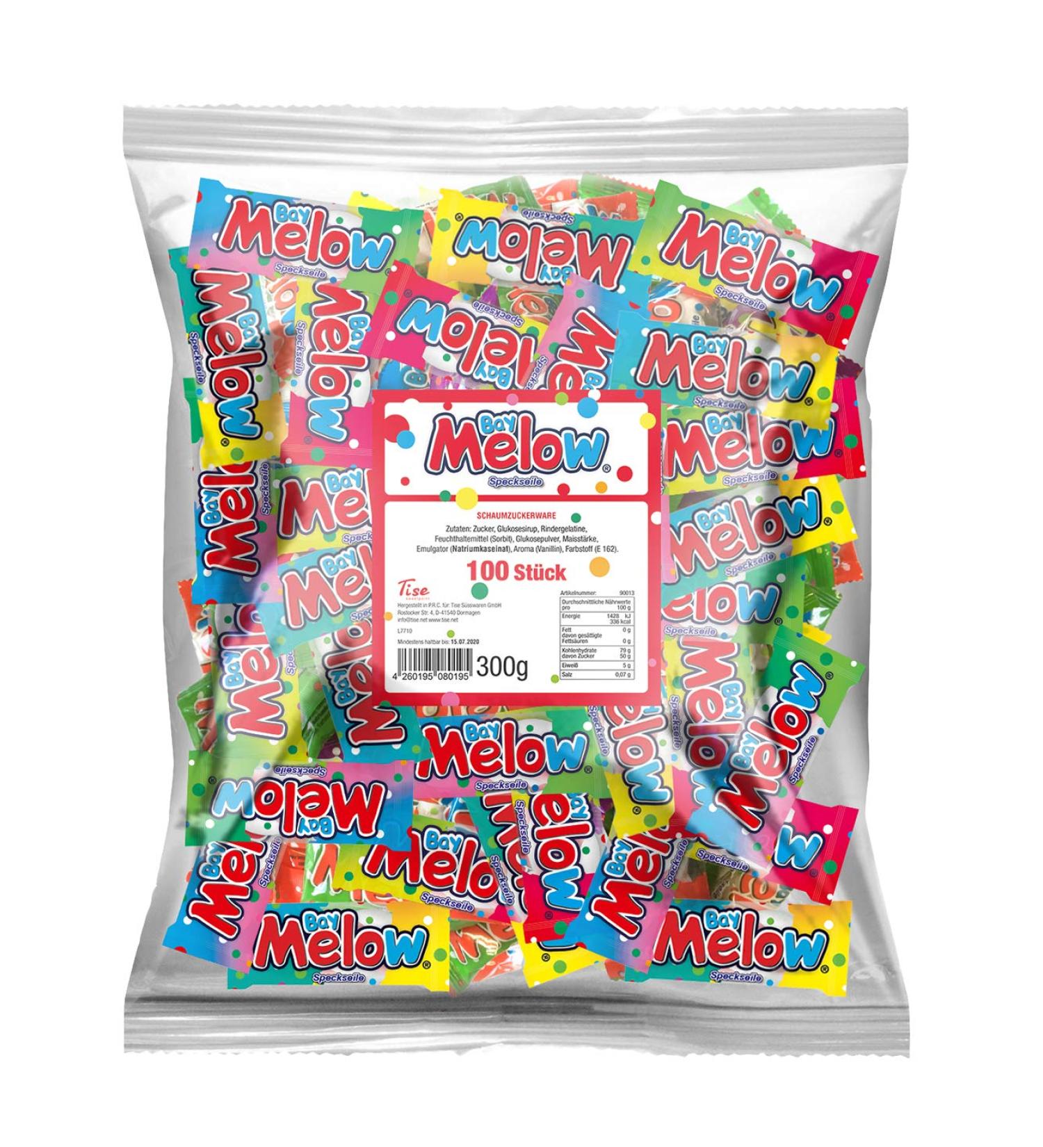 Buy Bay Mellow Bacon Ropes - 100 Pieces of Marshmallow Throwing Material for Carnival & Mardi Gras - Perfect Giveaways! - Buy Online on GoSupps.com