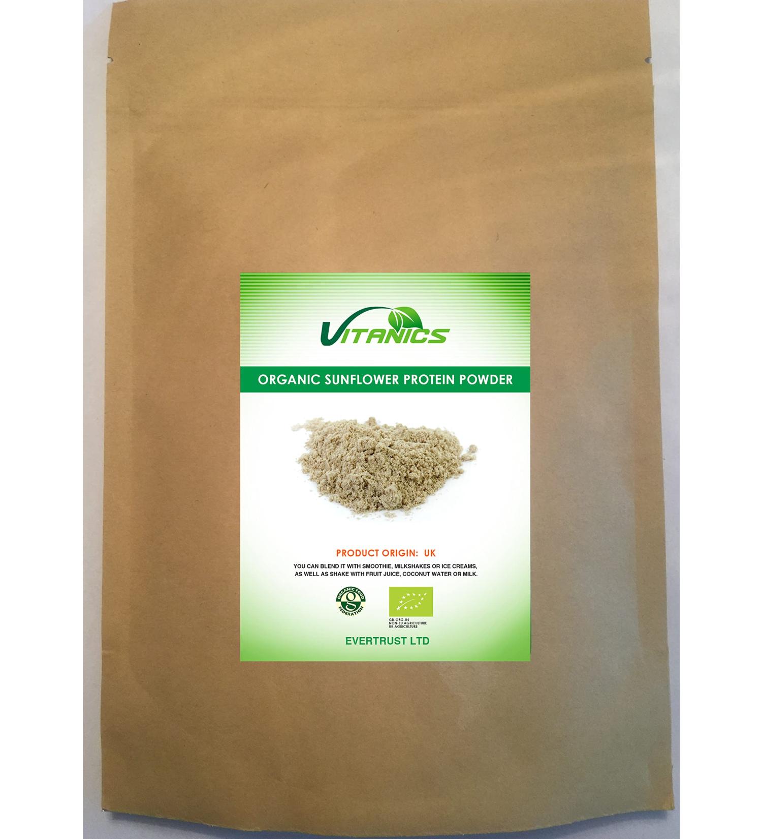 Vitanics Organic Sunflower Seed Protein (100g)