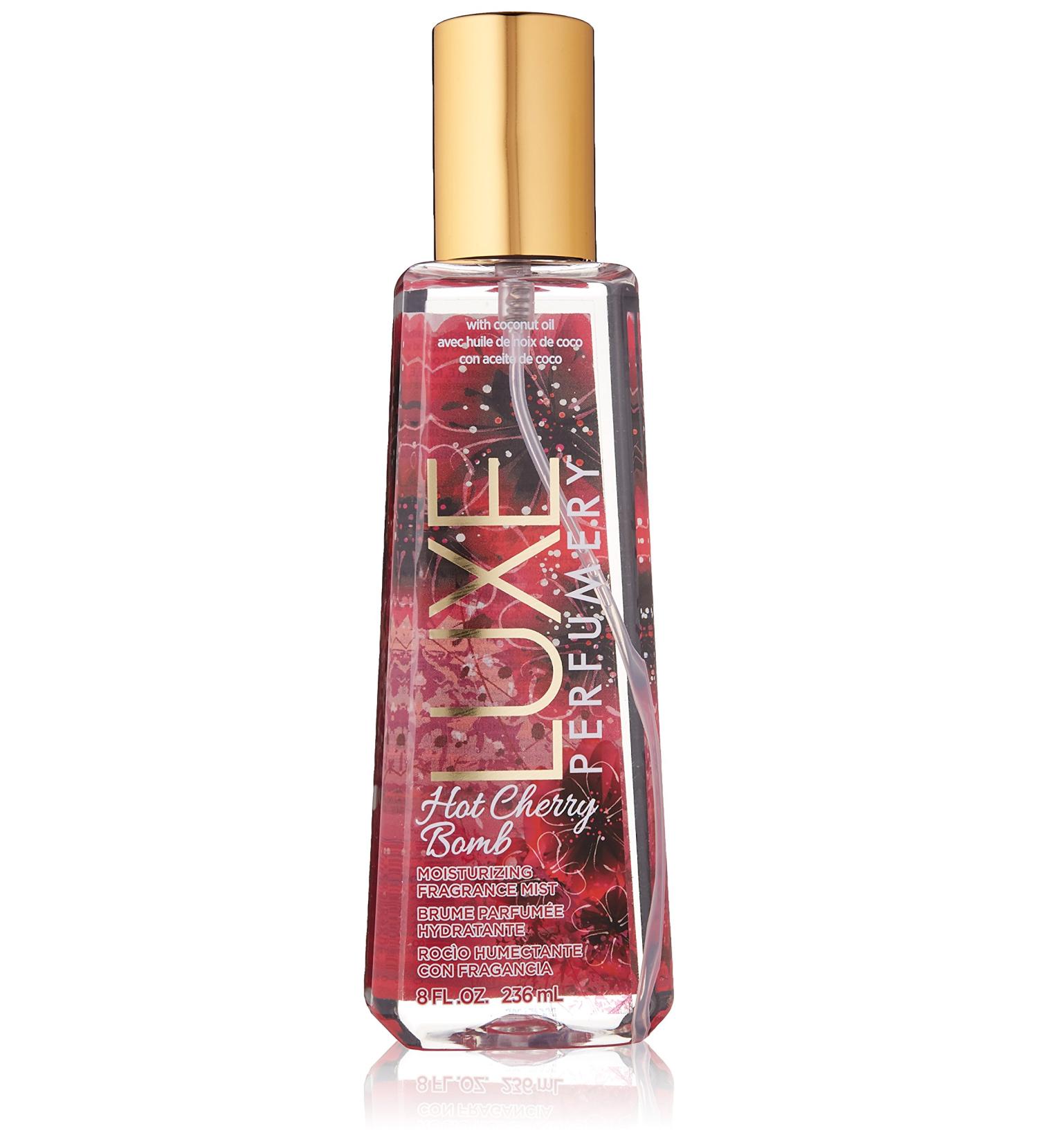 Belcam Bath Therapy Luxe Moisturizing Mist Eau de Parfum Spray Hot Cherry Bomb 7.98 Fl Oz 8 Fl Oz (Pack of 1) Hot Cherry Bomb - Buy Online on GoSupps.com