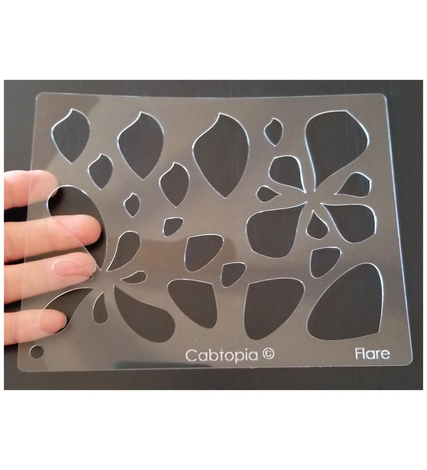Cabtopia Lapidary Jewelry Design Template StencilFlare - Create Stunning Jewelry Pieces - Buy Online on GoSupps.com