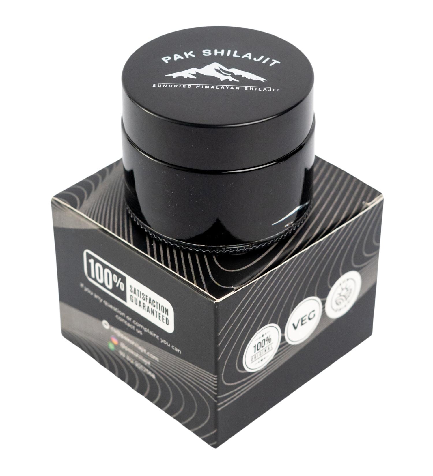 15g Gold Graded Himalayan Shilajit Resin | 85+ Natural Minerals | 80% Fulvic Acid | Organic & Sundried - Buy Online on GoSupps.com