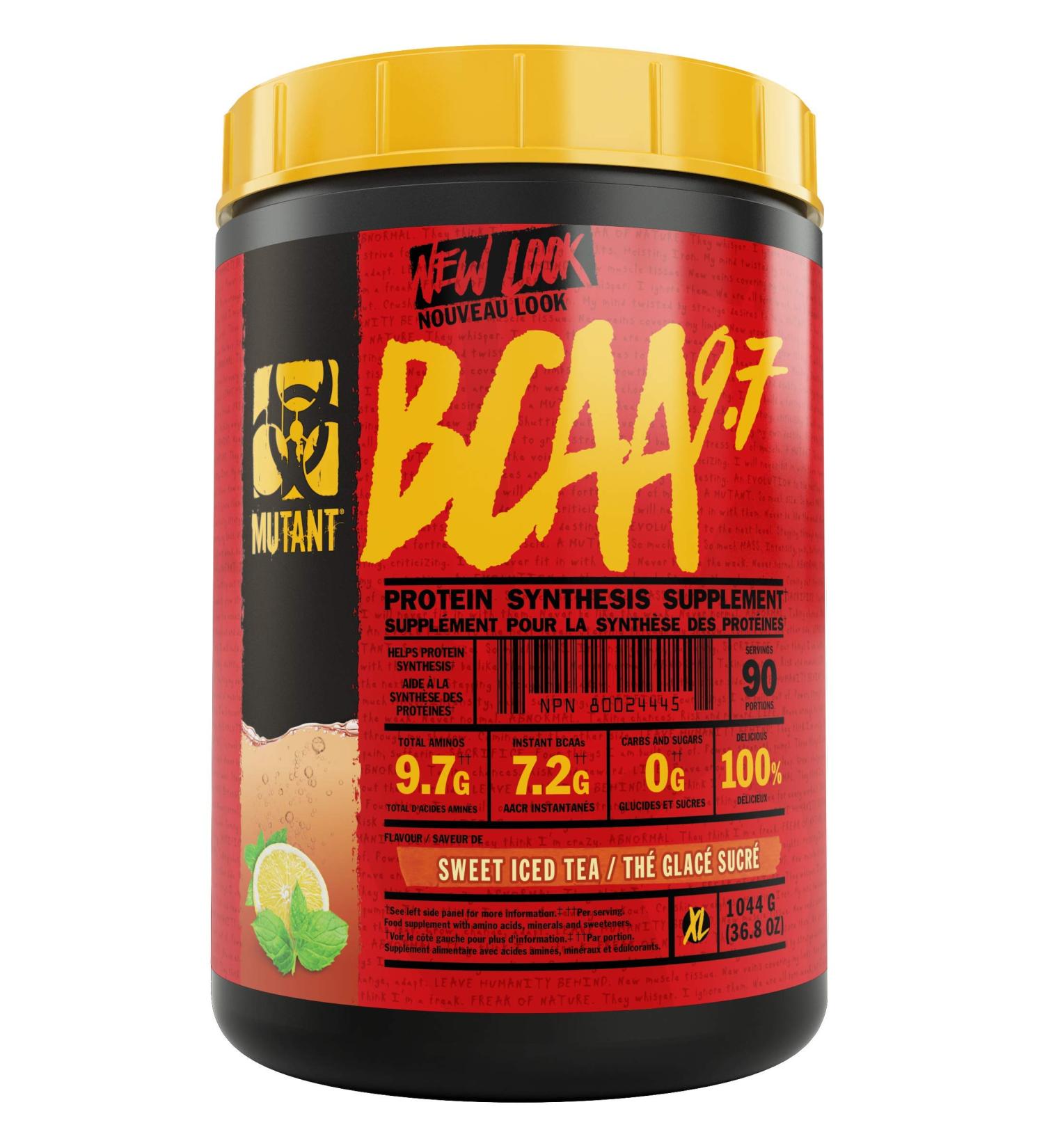 MUTANT BCAA 9.7 Sweet Iced Tea 1044g Powder - Amino Acid & Electrolyte Support - Buy Online on GoSupps.com