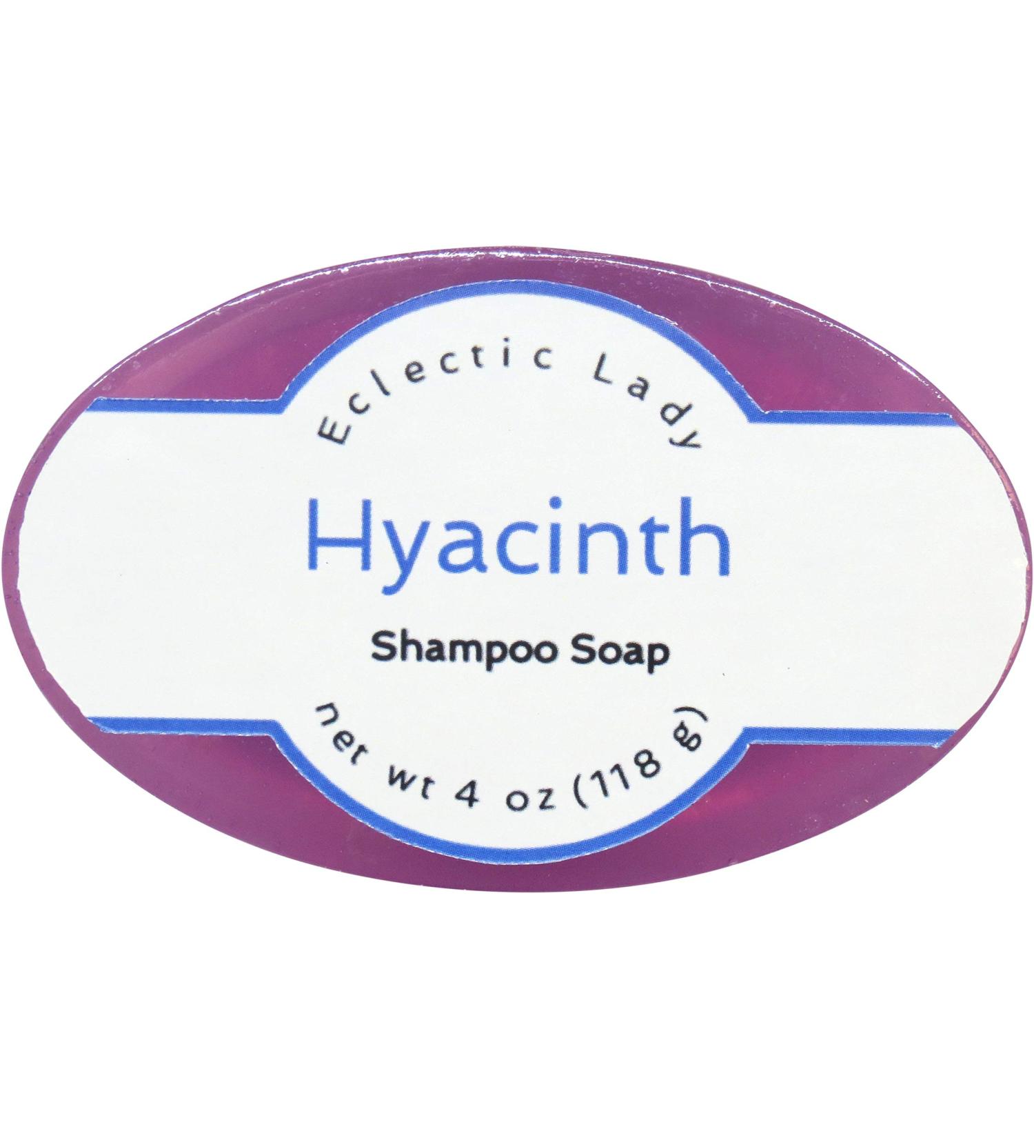 Buy Eclectic Lady Hyacinth Shampoo Soap Bar - Argan Oil Silk & Honey Protein - Natural Hair Care - 4 oz - Buy Online on GoSupps.com