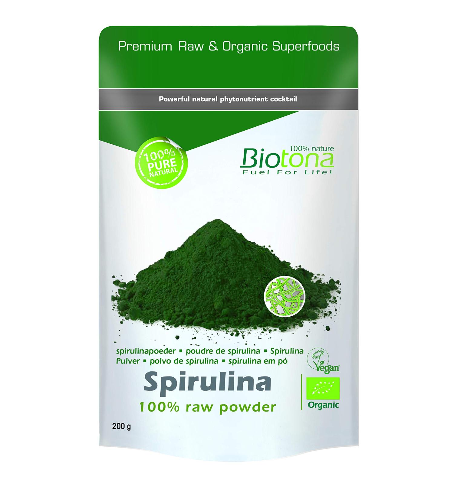  Biotona Biotona Spirulina - 200 g - Buy Online on GoSupps.com