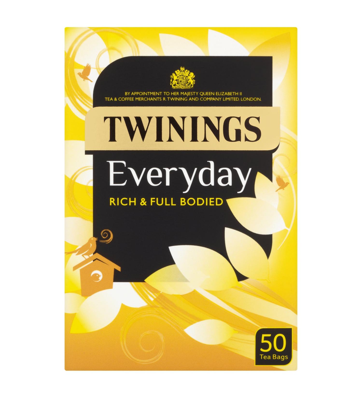 Twinings Everyday Tea Bags Lot de 50 sachets de th