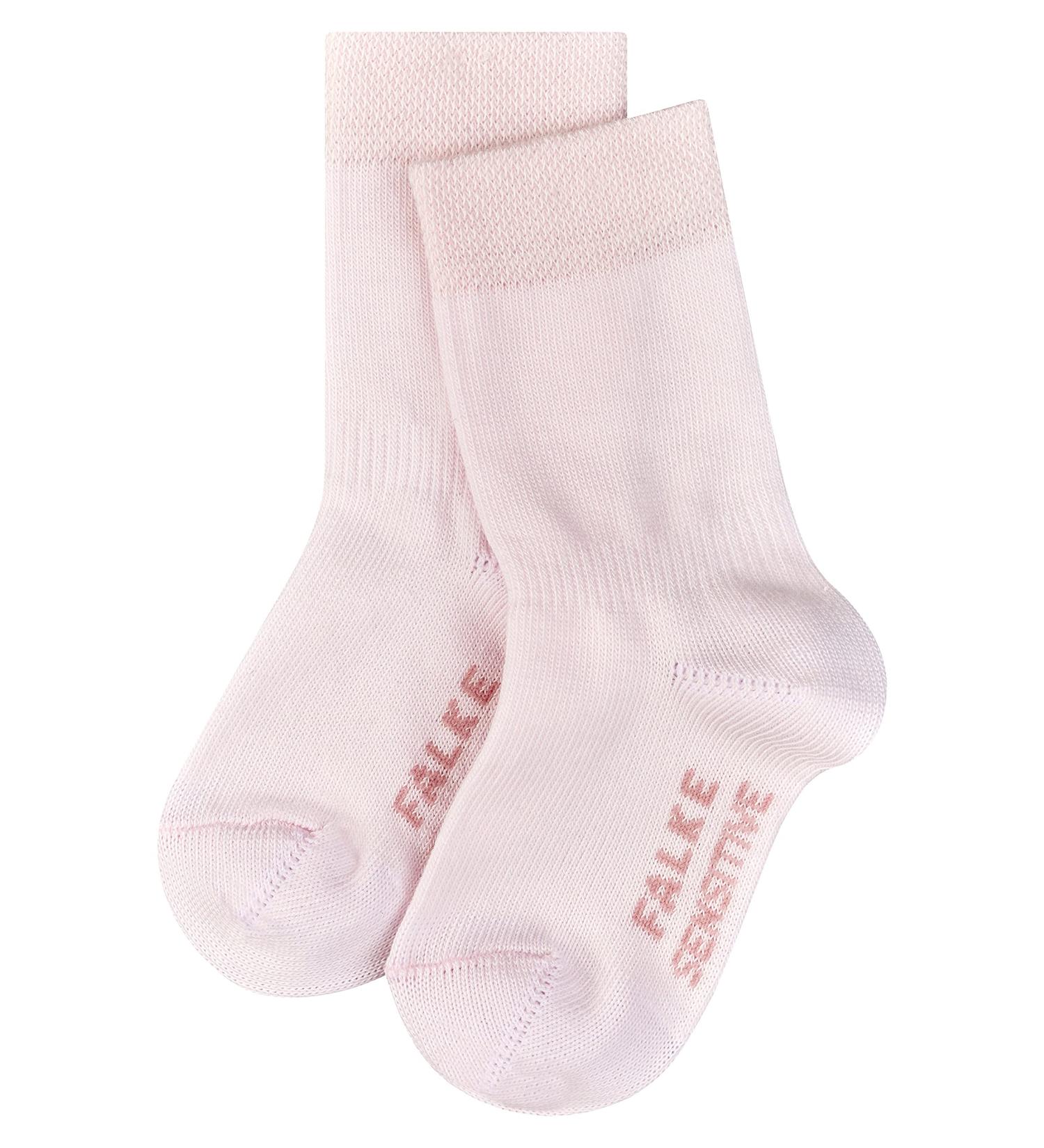 FALKE Unisex Baby Cotton Soft-Top Socks 12-18 Months Pink (Powder Rose) | Gentle Grip Design, Elasticated Ankle, Various Colours | 1 Pair Sensitive - Buy Online on GoSupps.com