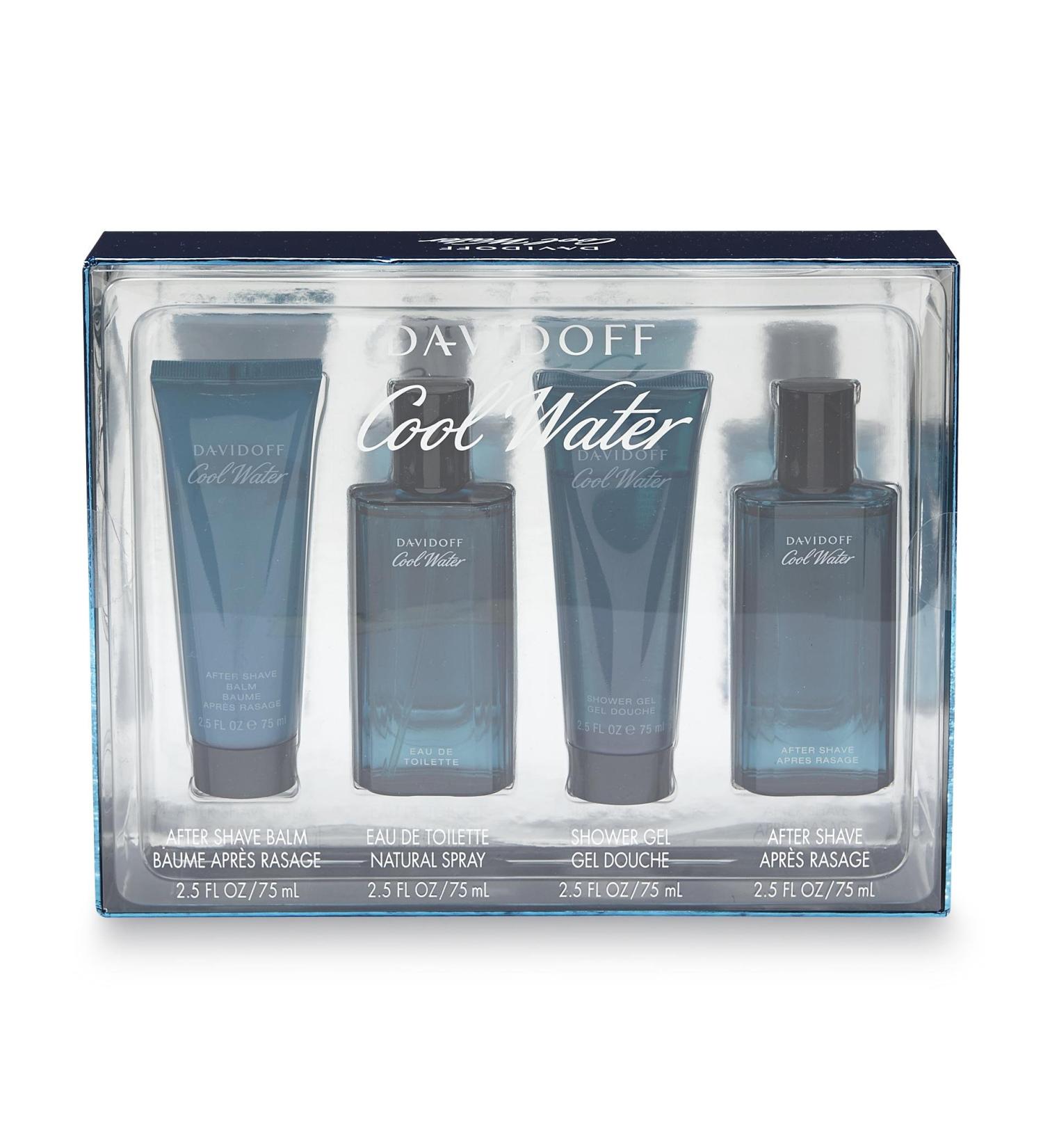 Davidoff Cool Water 4 Pieces Colognes Set for Men