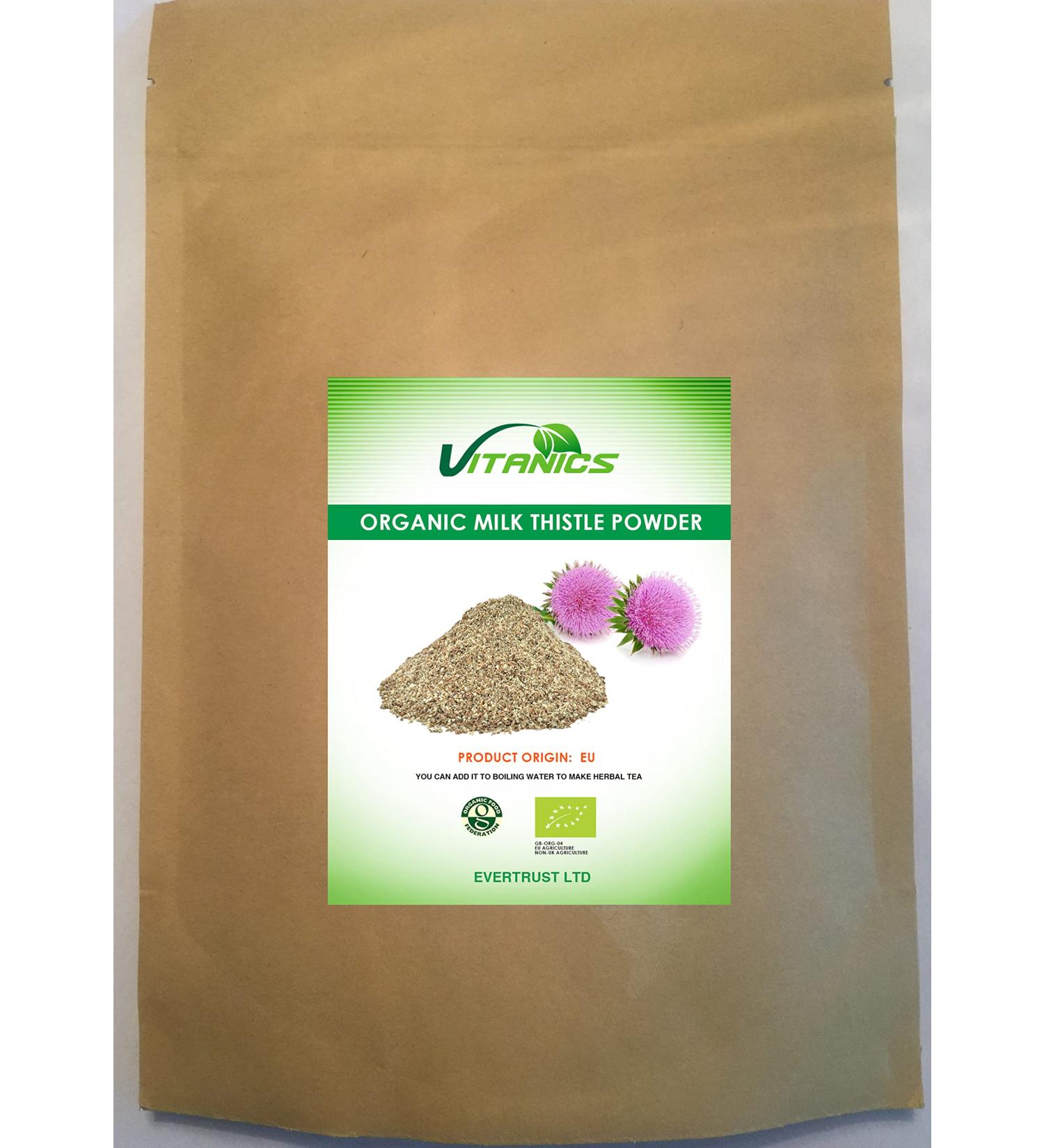 Vitanics Organic Milk Thistle Powder (200g)
