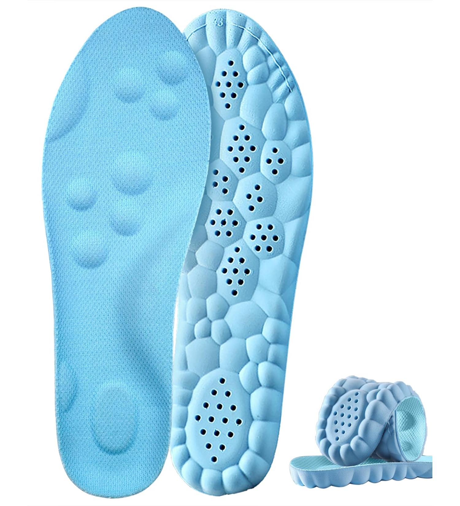 Plantar Fasciitis Insoles for Men & Women - Cloud Comfort Orthotics Arch Support Breathable & Sweat-Absorbent Shoe Inserts (Size S: US M 6.5-7/W 7.5-8.5) - Shop Internationally - Buy Online on GoSupps.com
