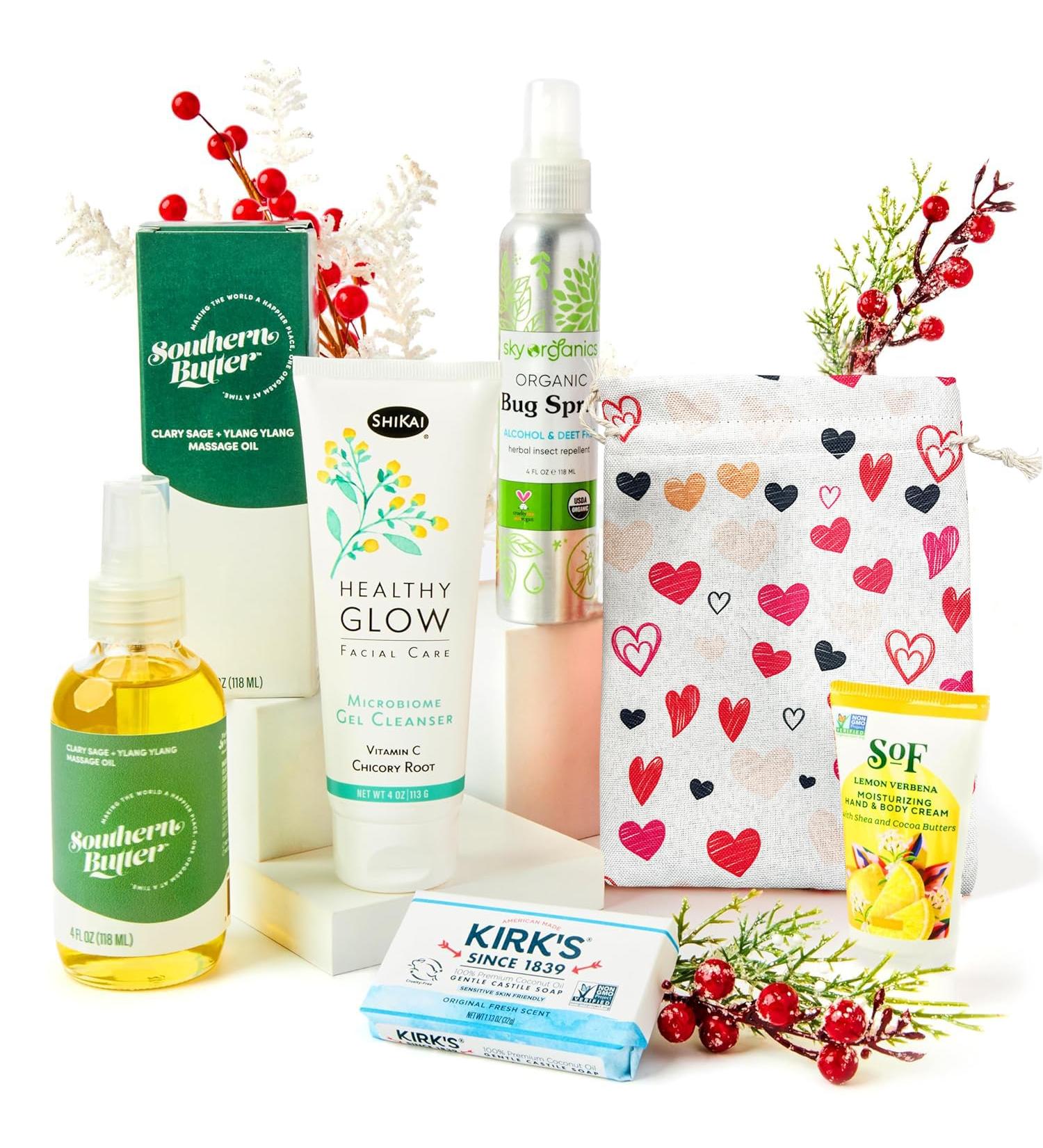 Great Outdoors Skin Care & Beauty Set | Vegan Valentine s Day Gift for Women | Adventure-Ready Skincare & Camping Essentials - Buy Online on GoSupps.com