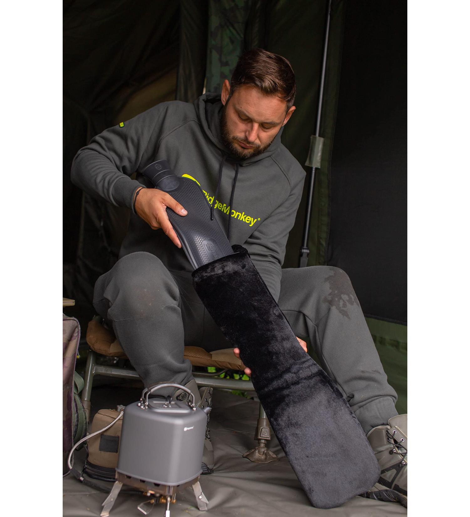 RidgeMonkey XL Hot Water Bottle | Ultimate Bivvy Accessories for Camping & Outdoor Comfort - Buy Online on GoSupps.com