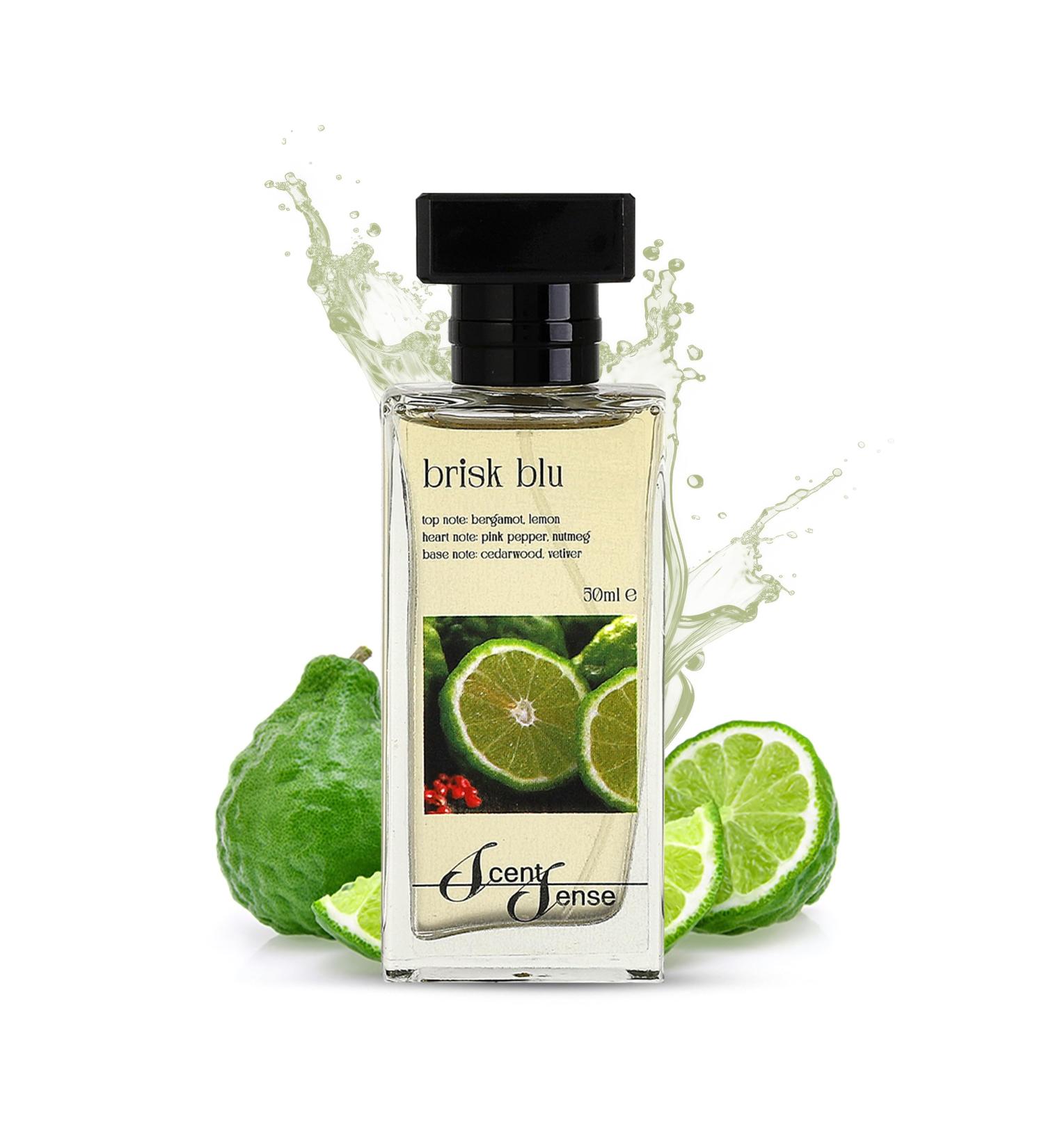 Brisk Blu Perfume for men 50ML (1.7 Fl.oz) I Eau De Parfum Inspired by: Bleu D e Channel's | Long Lasting Perfume I Gift for men I Timeless Scent Luxurious Fragrance - Buy Online on GoSupps.com