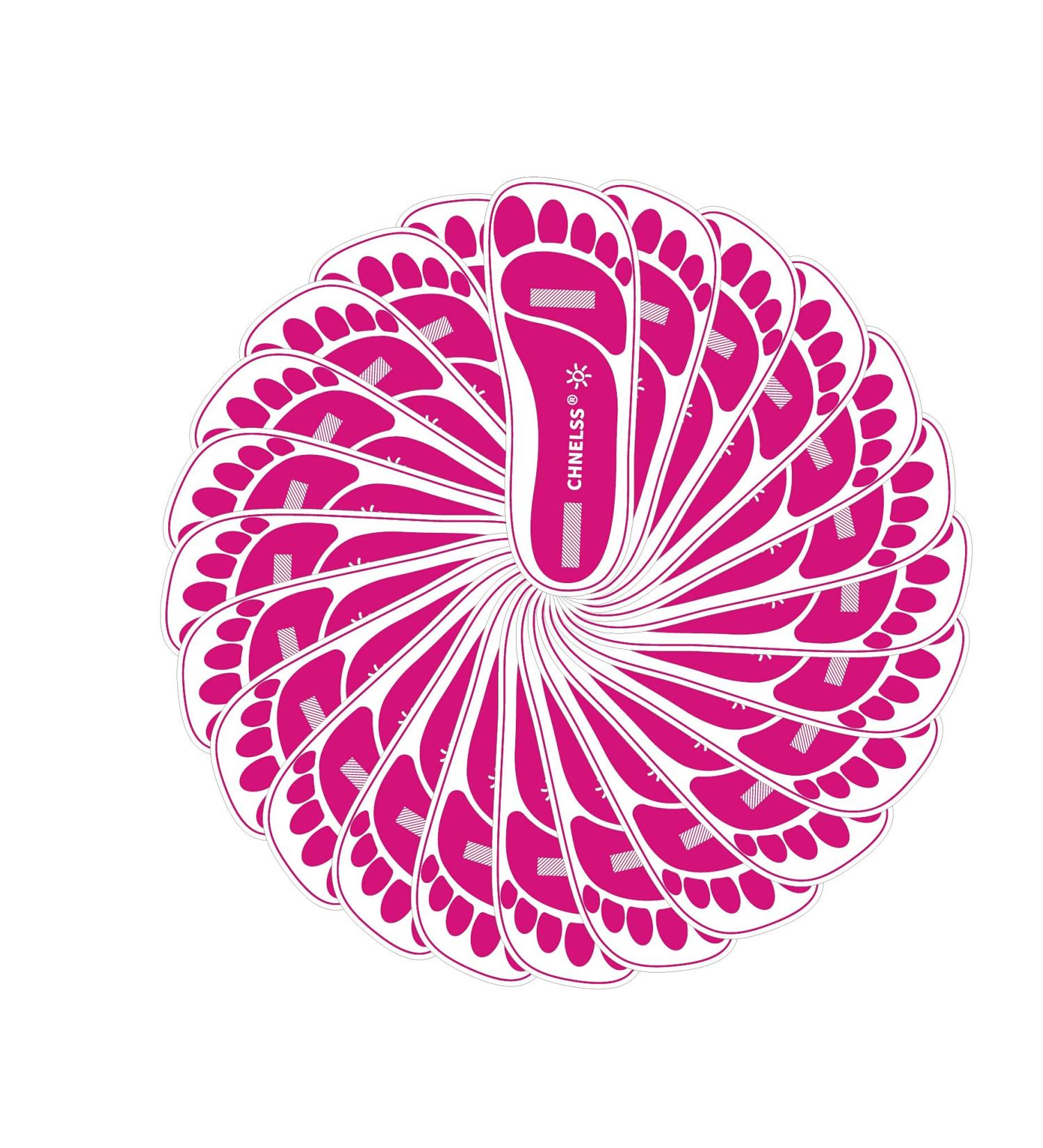 Pink 180 Pairs (360 Feet) Spray Tan Feet Pads | Sunless Tanning Airbrush Sole Protector - Buy Online on GoSupps.com