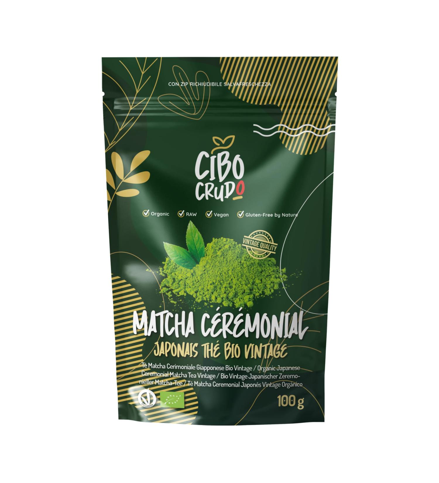 The Matcha Ceremonie Bio du Japon - 100g. Th Vert Matcha en Poudre pour a C r monie du Th . Te Matcha Bio Japonais Id al Boire. Organic Matcha Ceremonial Green Tea Powder. Matcha C r monie 100 g ( Lot de 1 ) - Buy Online on GoSupps.com