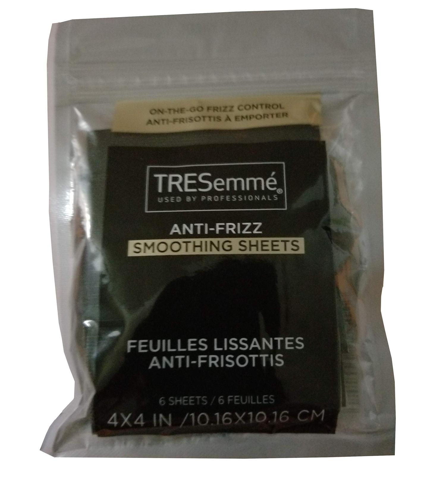 TRESemm Anti-Frizz Smoothing Sheets - Long-lasting Frizz Control & Smooth Hair | International Shipping Available - Buy Online on GoSupps.com