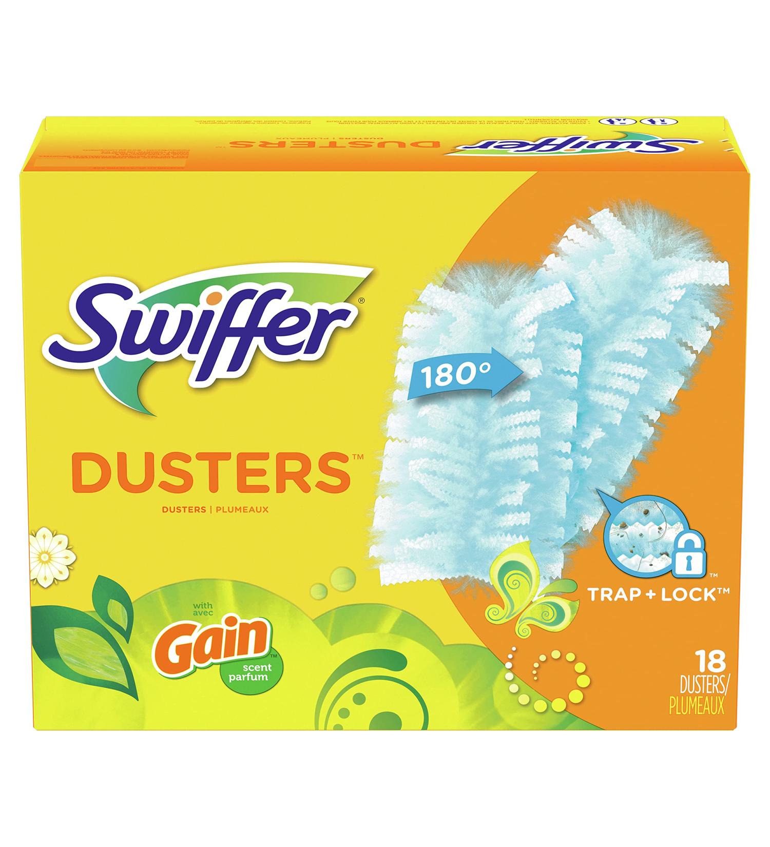 Swiffer 180 Dusters Ceiling Fan Duster Multi Surface Refills with Gain Scent 18 Count - Buy Online on GoSupps.com