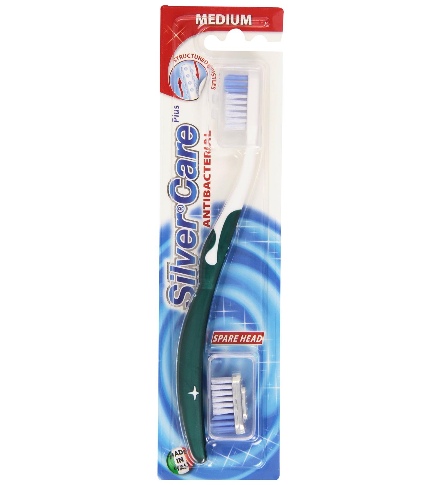 Buy SILVER Care-Brosse Toothbrush & Replacement Heads - International Shipping Available - Buy Online on GoSupps.com
