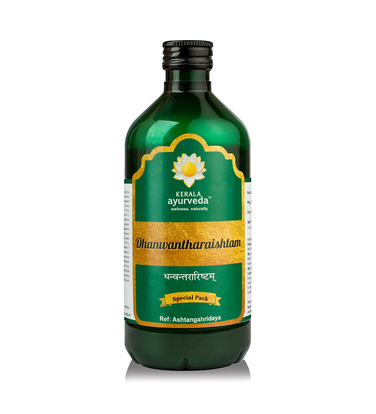 Kerala Ayurveda Dhanwantharaishtam 435 Ml - Buy Online on GoSupps.com