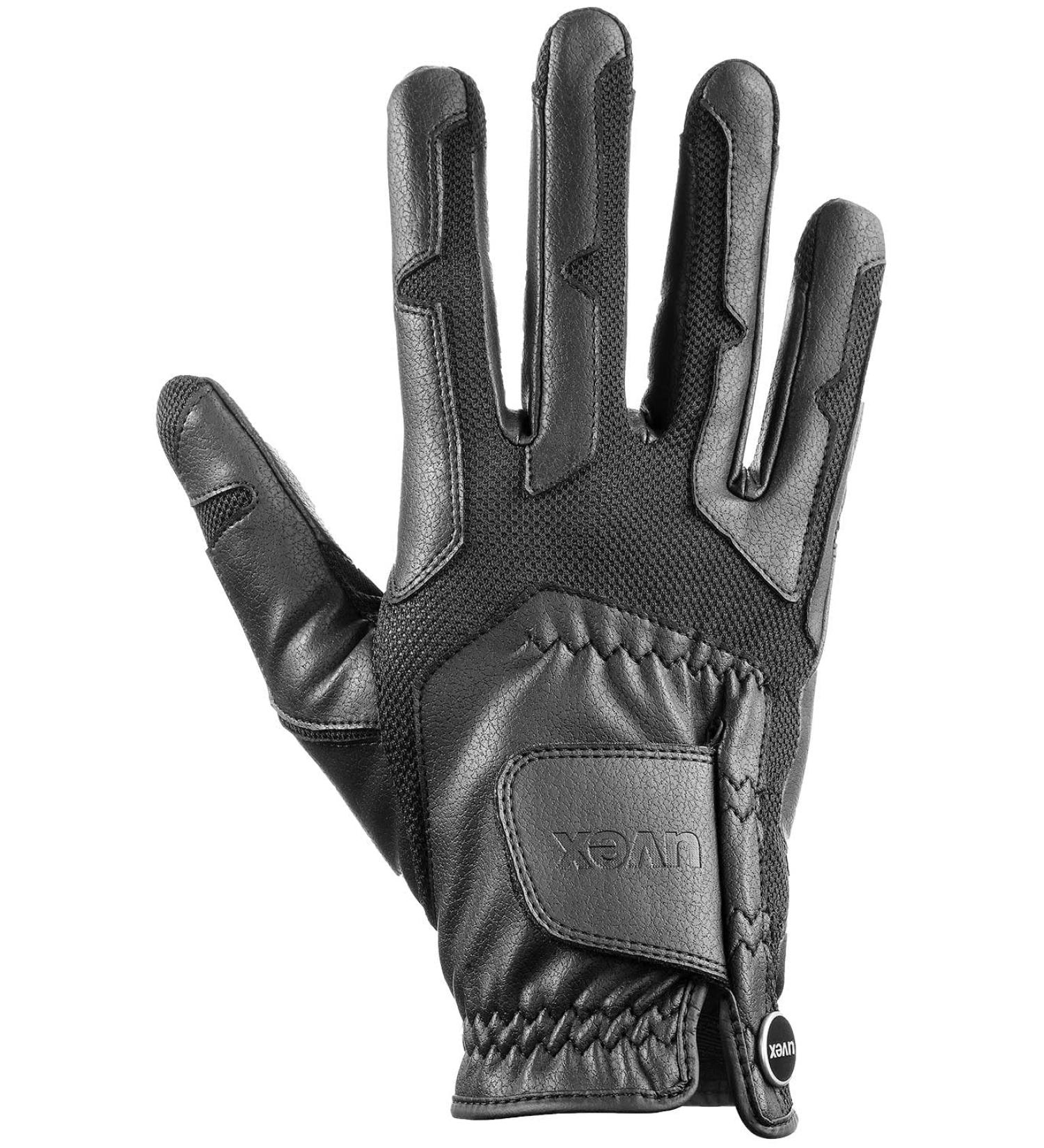 Uvex Unisex Adult Ventraxion Riding Gloves 6-7 Black