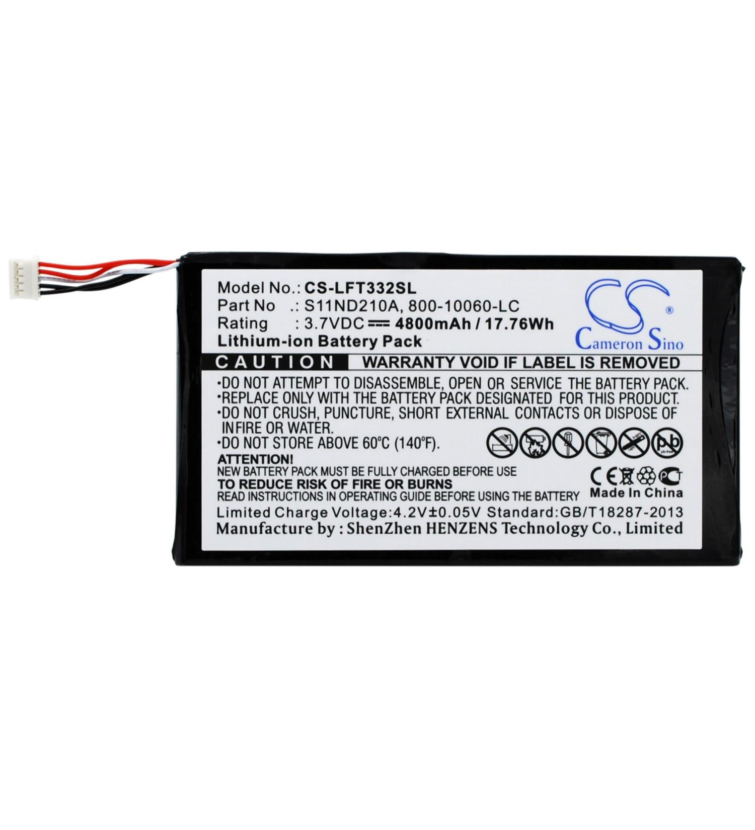 Buy S11ND210A 800-10060-LC 4800mAh Battery Compatible with Leappad Ultra & NABI2NV7A - International Shipping Available - Buy Online on GoSupps.com