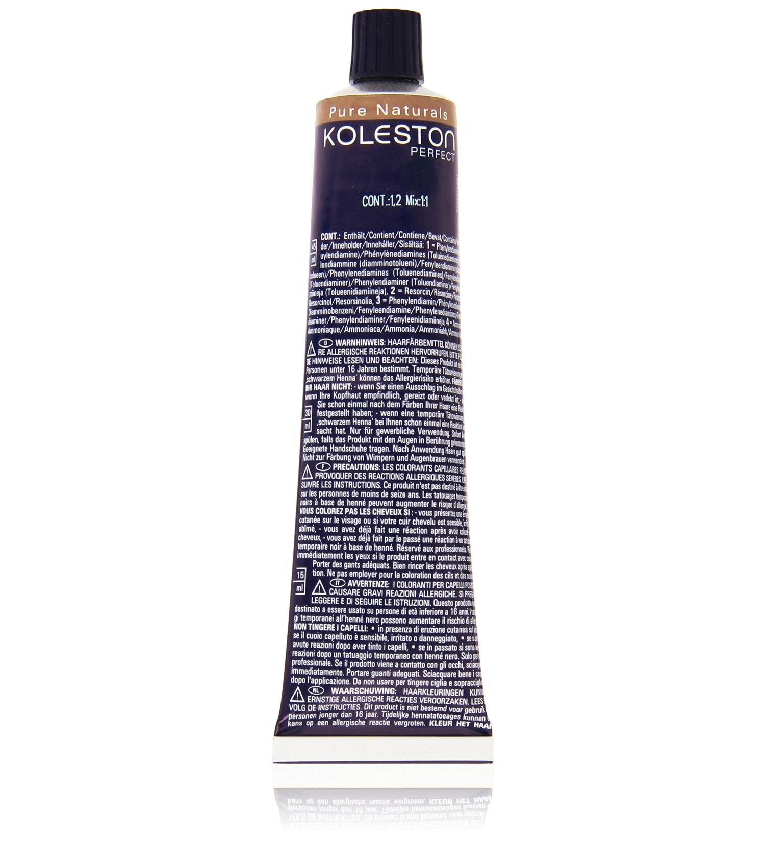 Wella Professionals Koleston Perfect 2/0 Black Permanent Hair Color | 60 ml | International Shipping Available - Buy Online on GoSupps.com